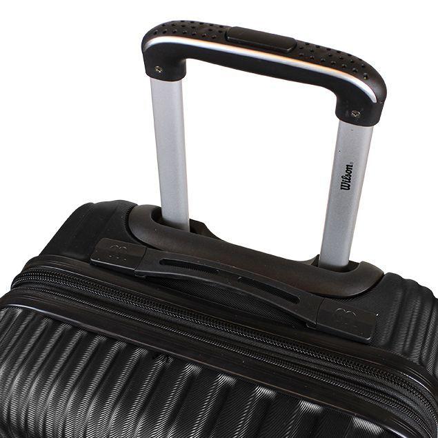 Set 3 maletas S+M+L Denver Negro-2