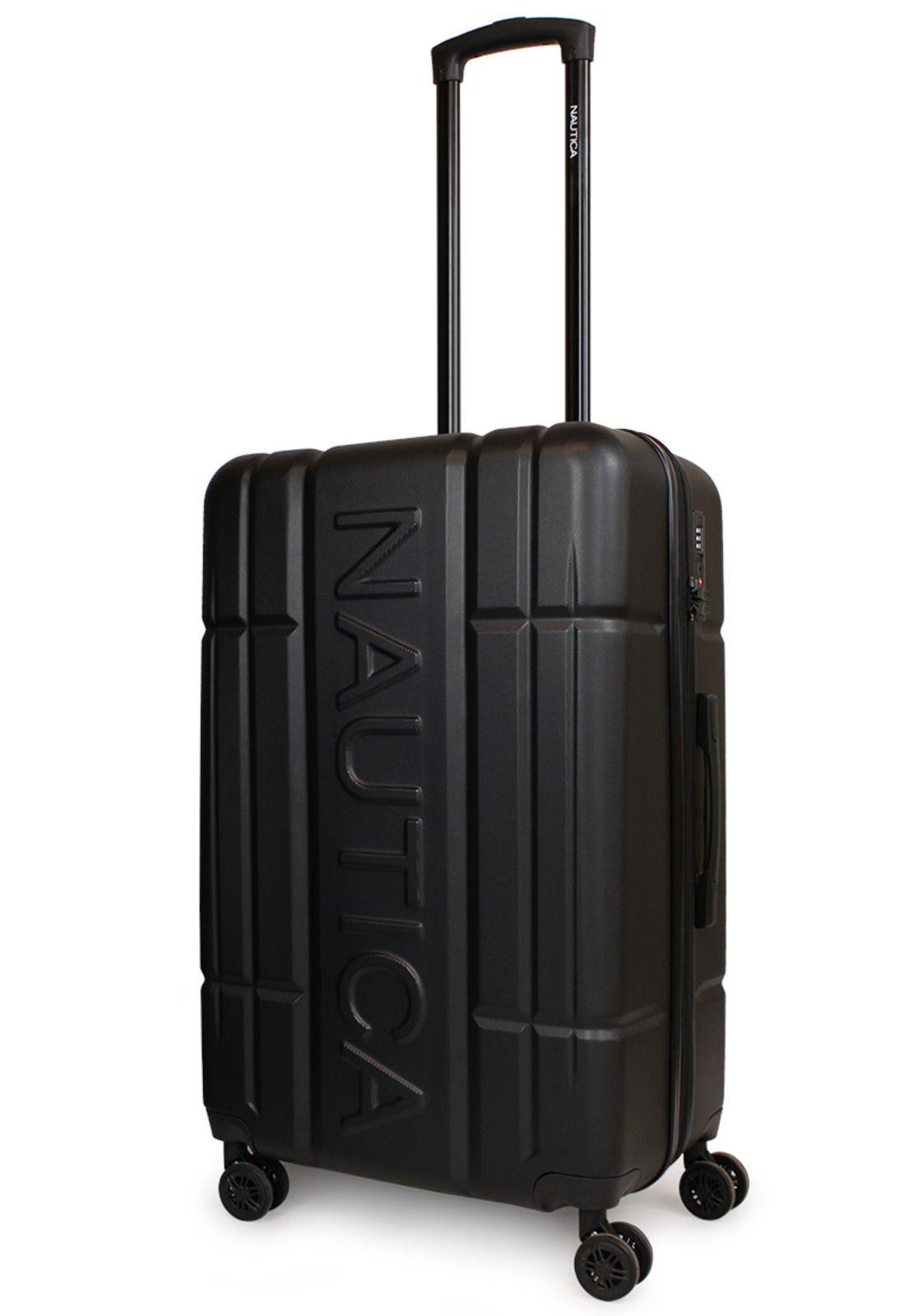 Set 3 Maletas Amsterdam S+M+L + Organizador black Nautica-3