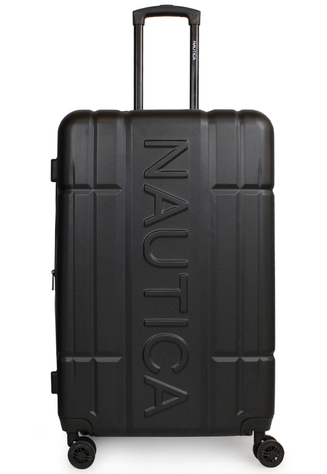 Set 3 Maletas Amsterdam S+M+L + Organizador black Nautica-5