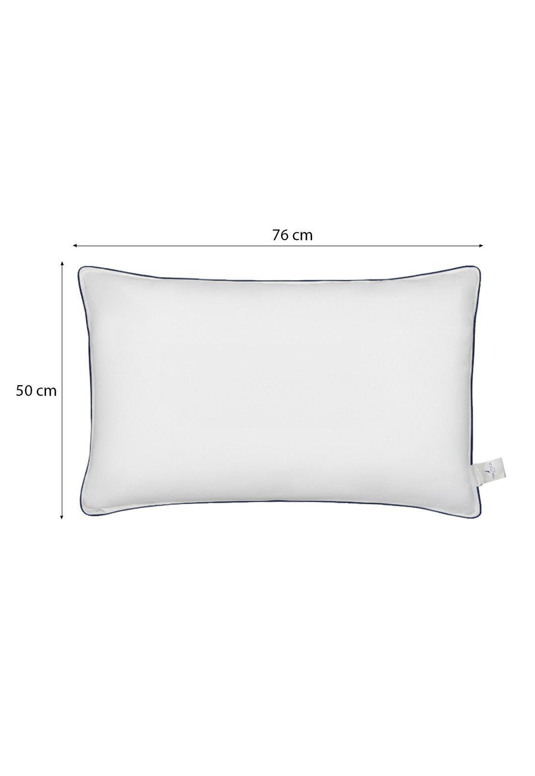 Almohada Nautica Home Queen 50x76cm Hipoalergénica Media-2