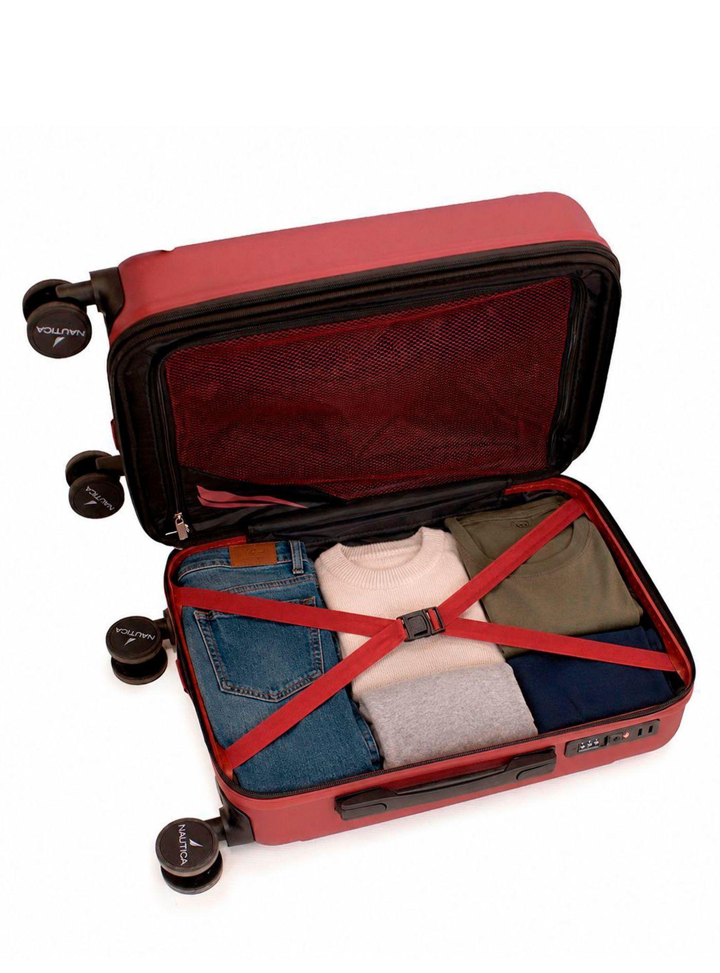 Maleta de cabina Nautica Crown S 10kg burdeo-2