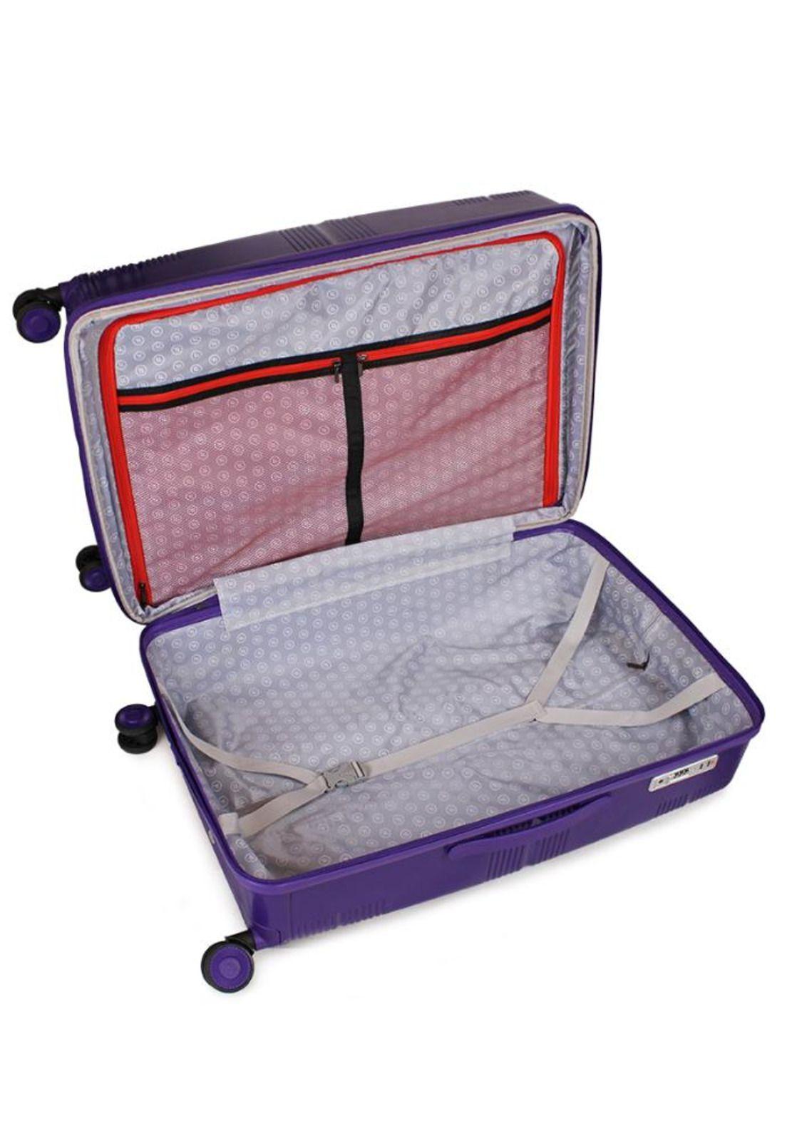 Maleta Mediana CHIC púrpura 20kg F la Maleta de Chile-1