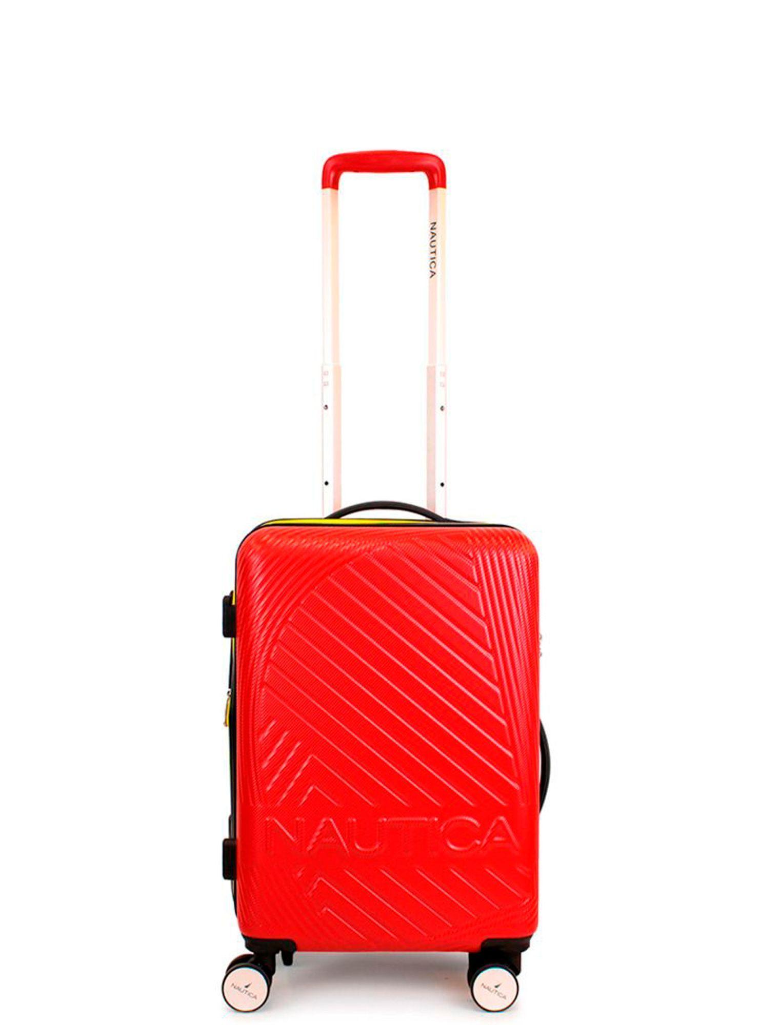 Pack 2 maletas Nautica S+M Bahamas 10kg y 20kg roja-3