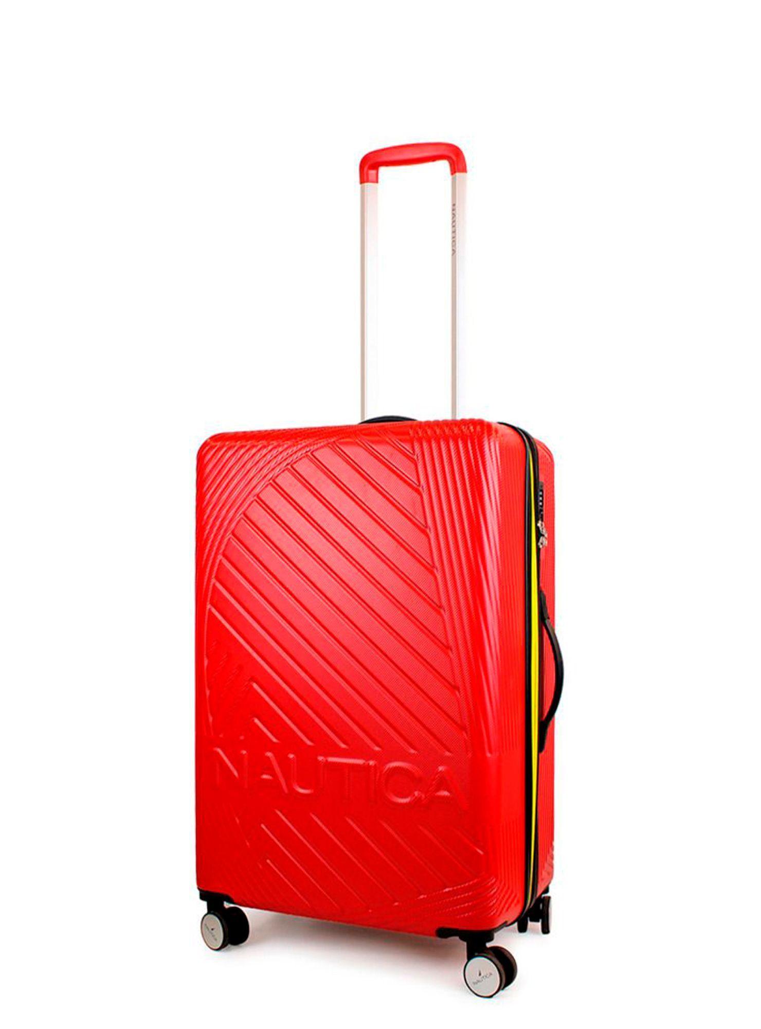 Pack 2 maletas Nautica S+M Bahamas 10kg y 20kg roja-4