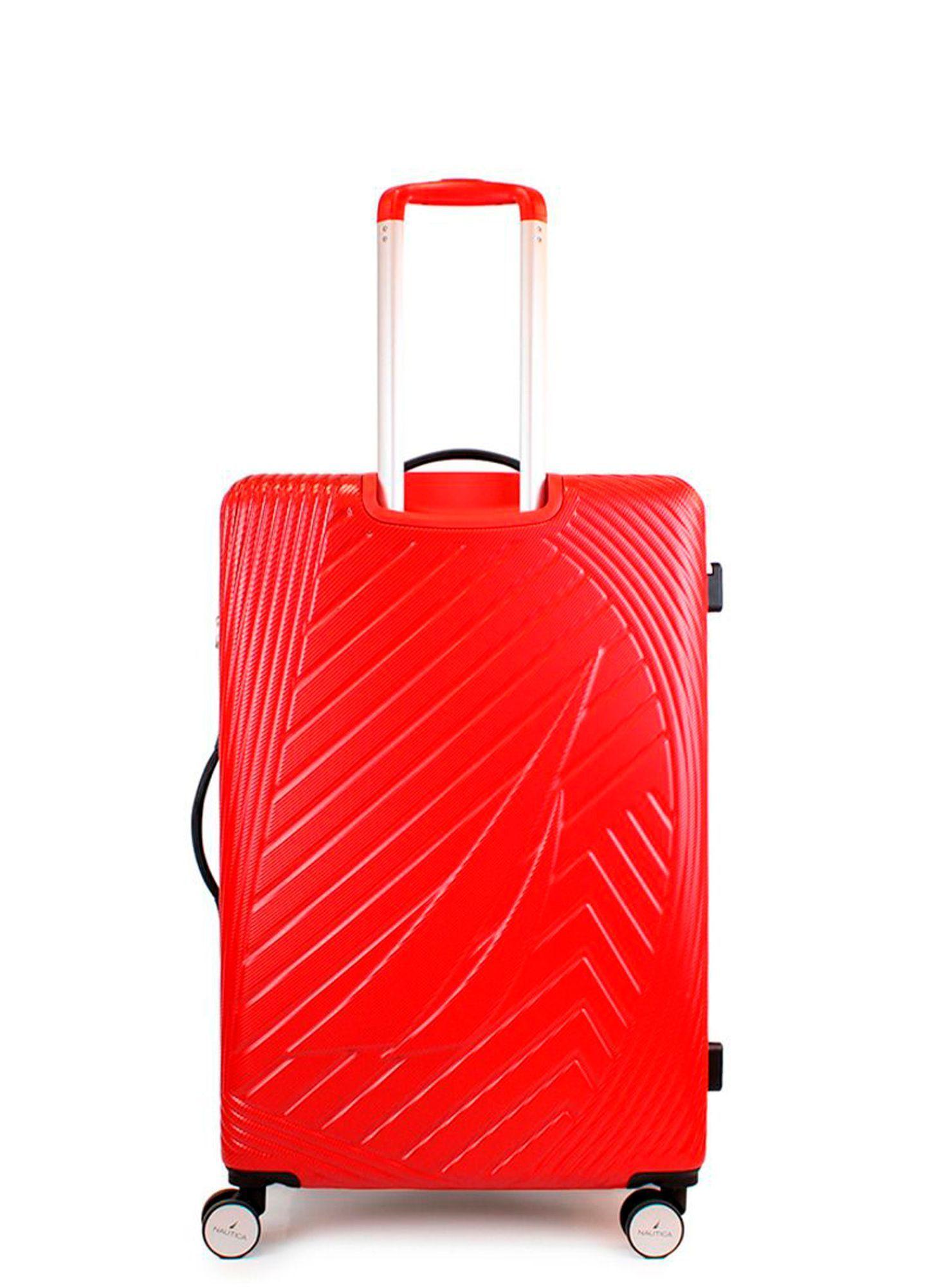 Pack 2 maletas Nautica S+M Bahamas 10kg y 20kg roja-6