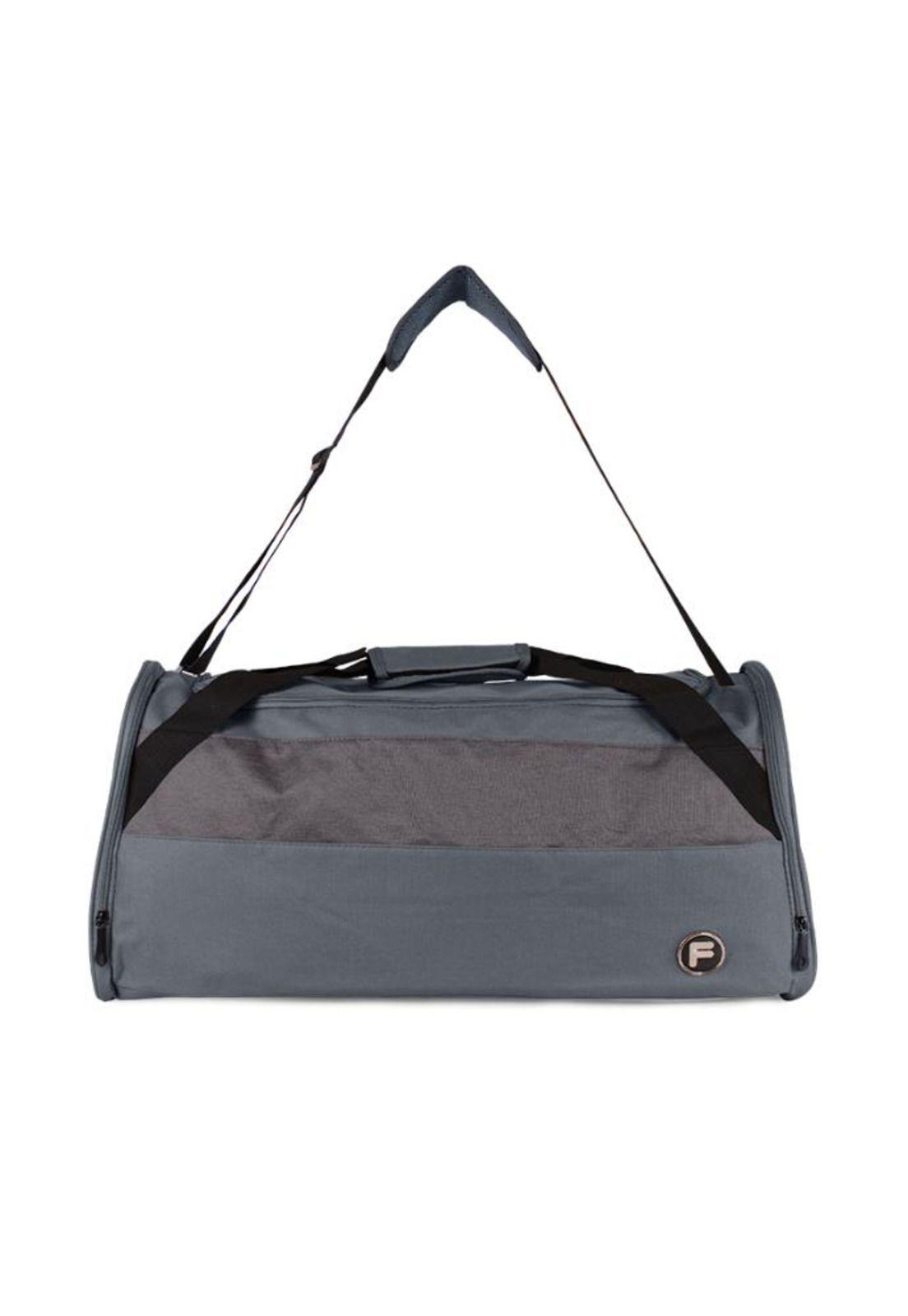Bolso Eder M 75 lts gris + Candado F-3