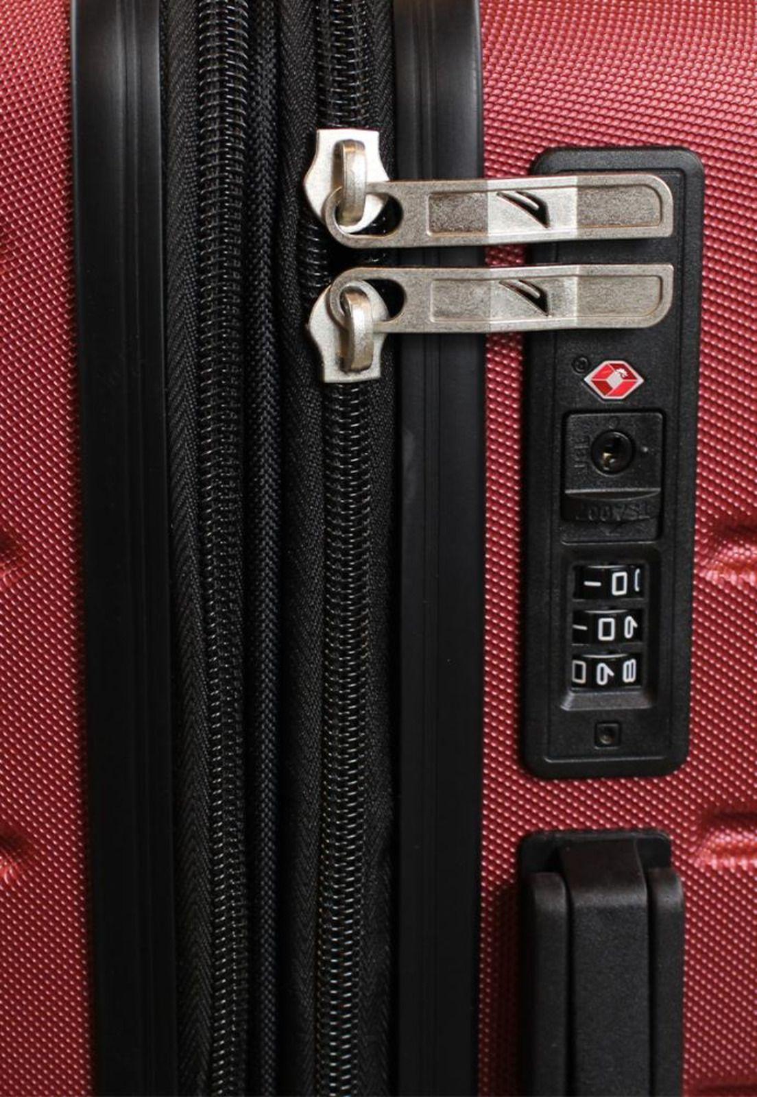 Pack 2 maletas M+L Argo burdeo Nautica-3