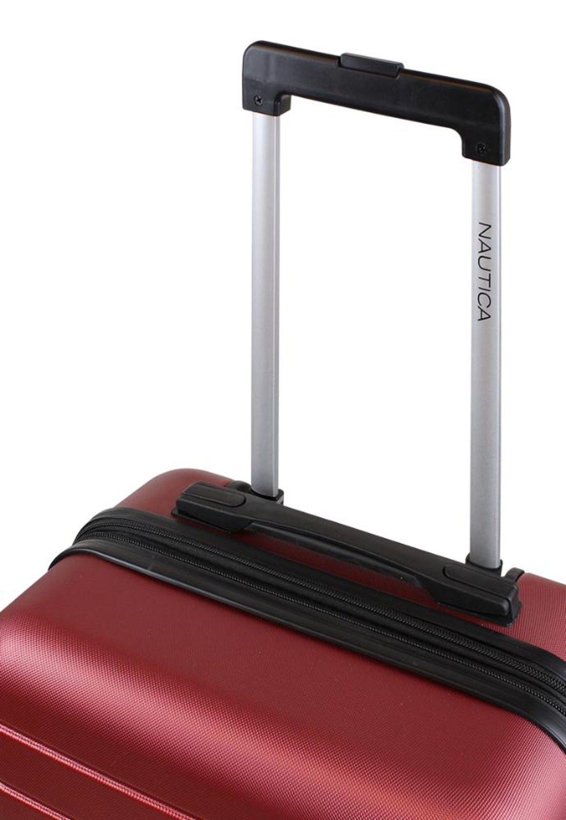 Pack 2 maletas M+L Argo burdeo Nautica-5