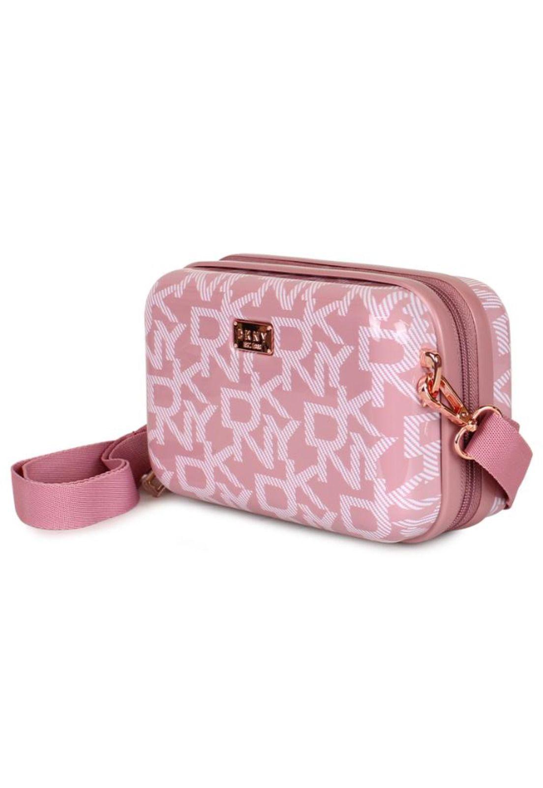 Crossbody DKNY SIGNATURE pink Donna Karan-3