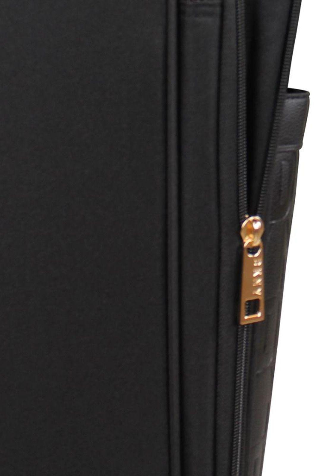 Pack 2 Maletas blandas Donna Karan IMPRESSIONIST S 10kg + L 23kg negra DKNY-8