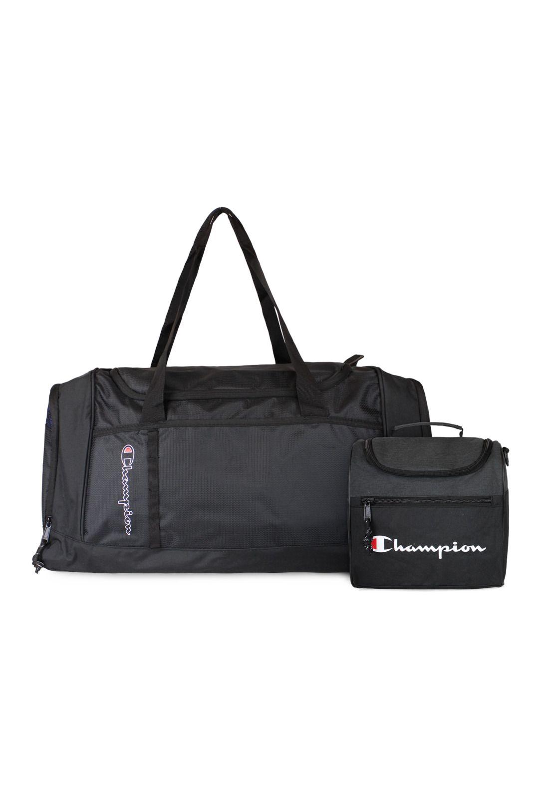 Pack Champion bolso Brooklyn + Lonchera Oxford negra-0