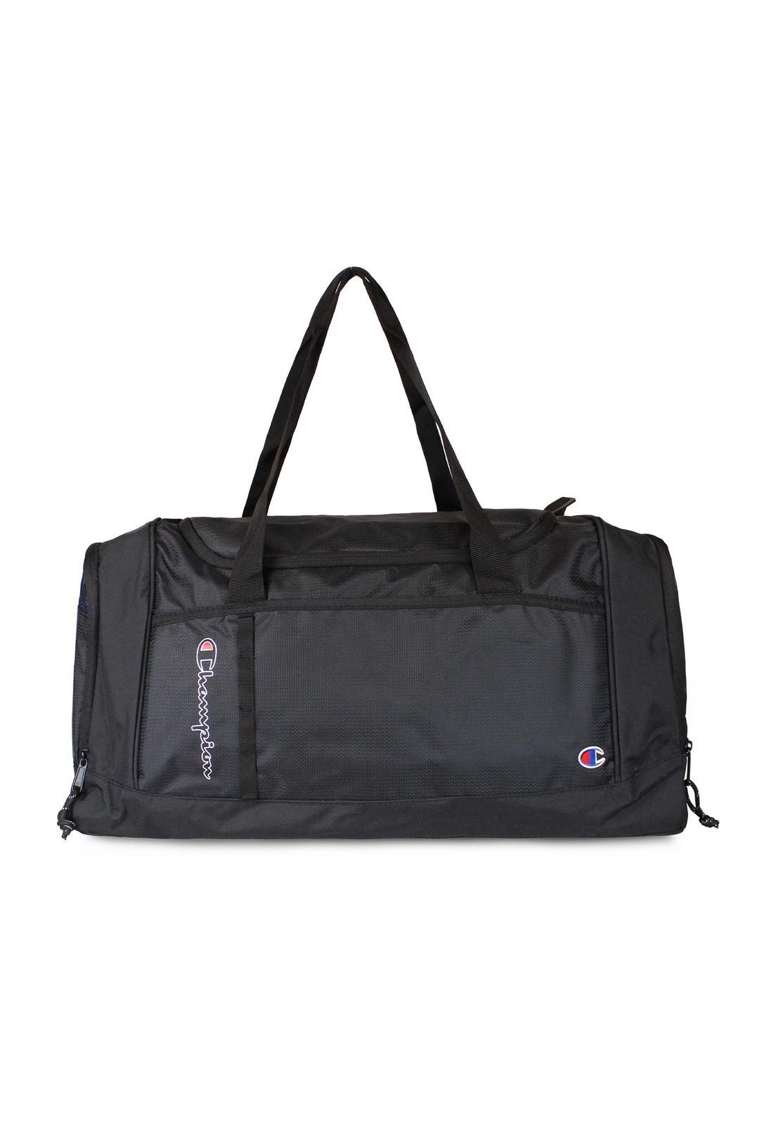 Pack Champion bolso Brooklyn + Lonchera Oxford negra-2