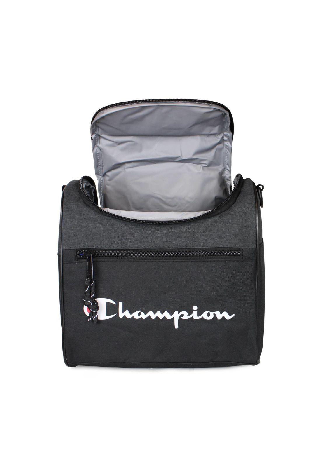 Pack Champion bolso Brooklyn + Lonchera Oxford negra-5