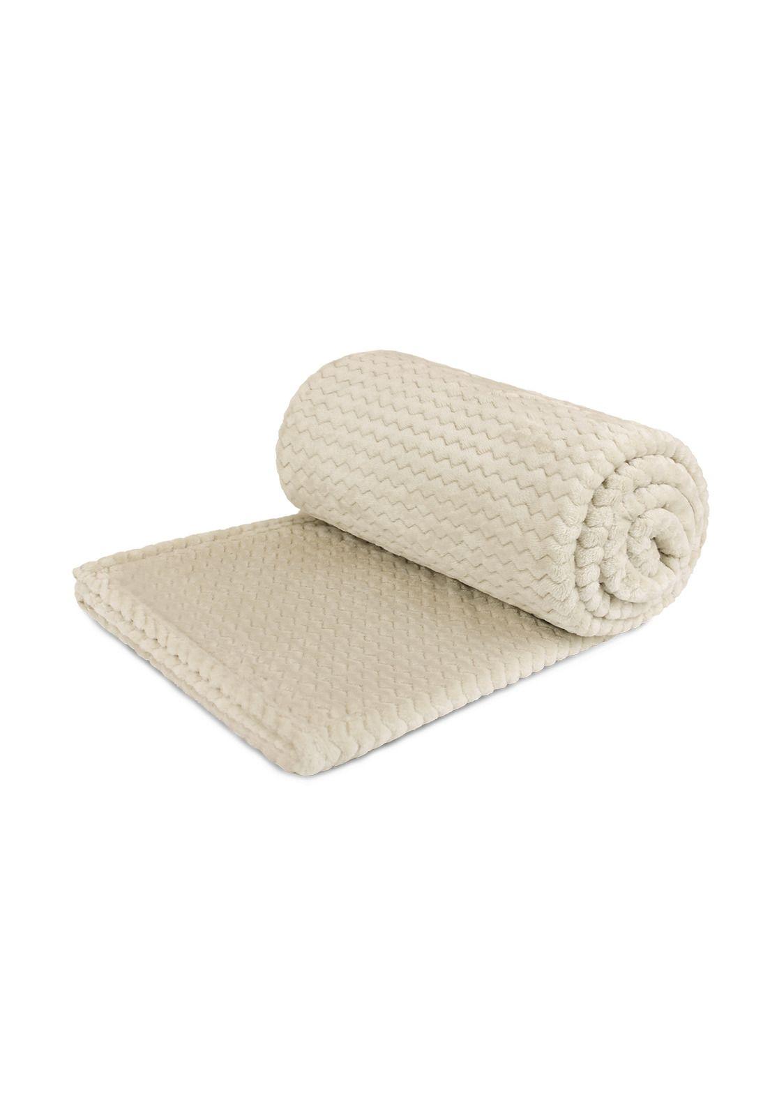 Manta de Cama Nautica Home Jacquard Franela suave 127x178cm-4