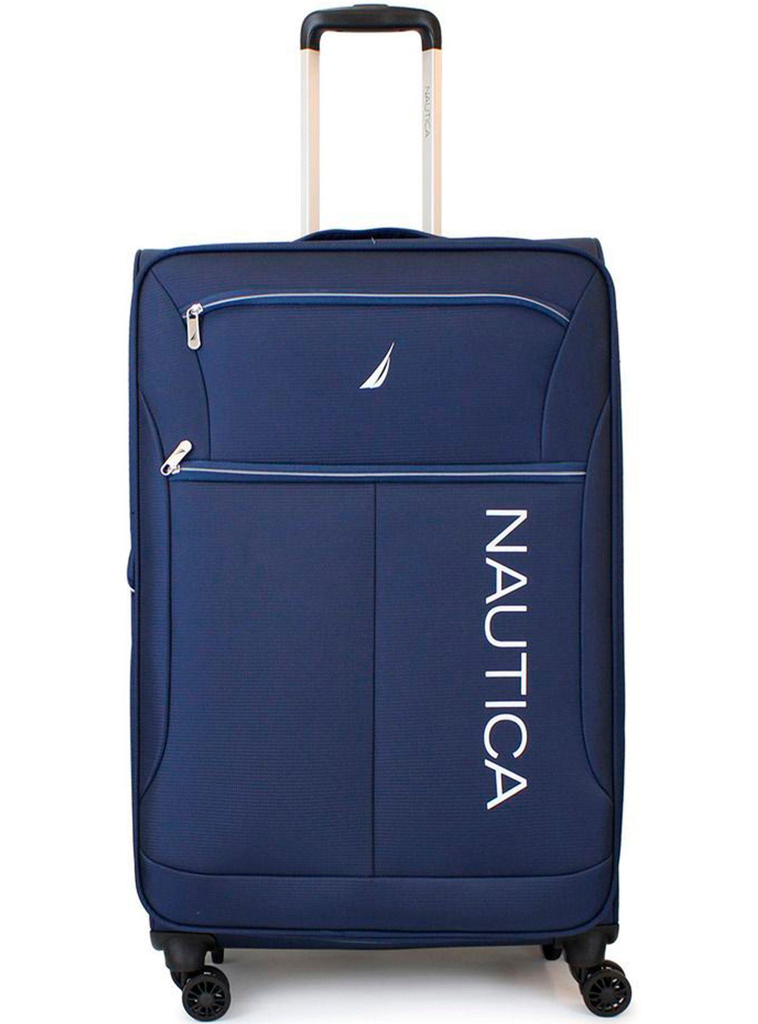 Maleta blanda de tela grande Náutica Valencia L 23kg azul-0