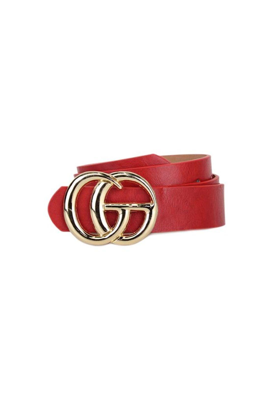 Cinturón mujer Tunja rojo Carven-0