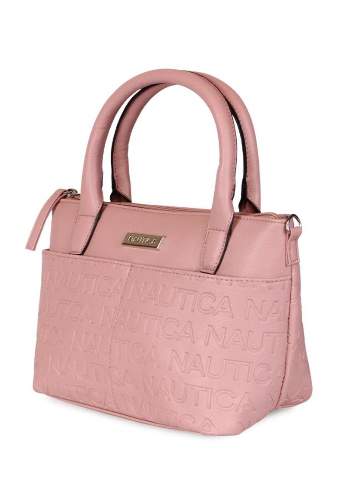Bolso tipo Cartera Delray rosado Nautica-2