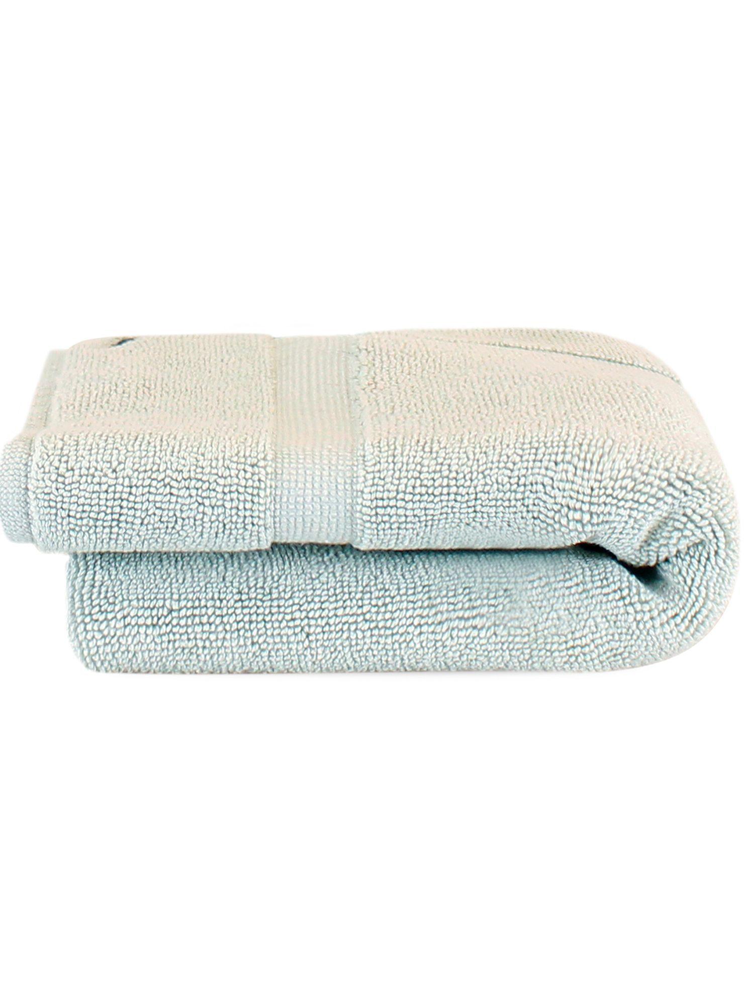 Toalla de piso SIGNATURE Nautica Home 100% algodón 45x76cm gris claro-3