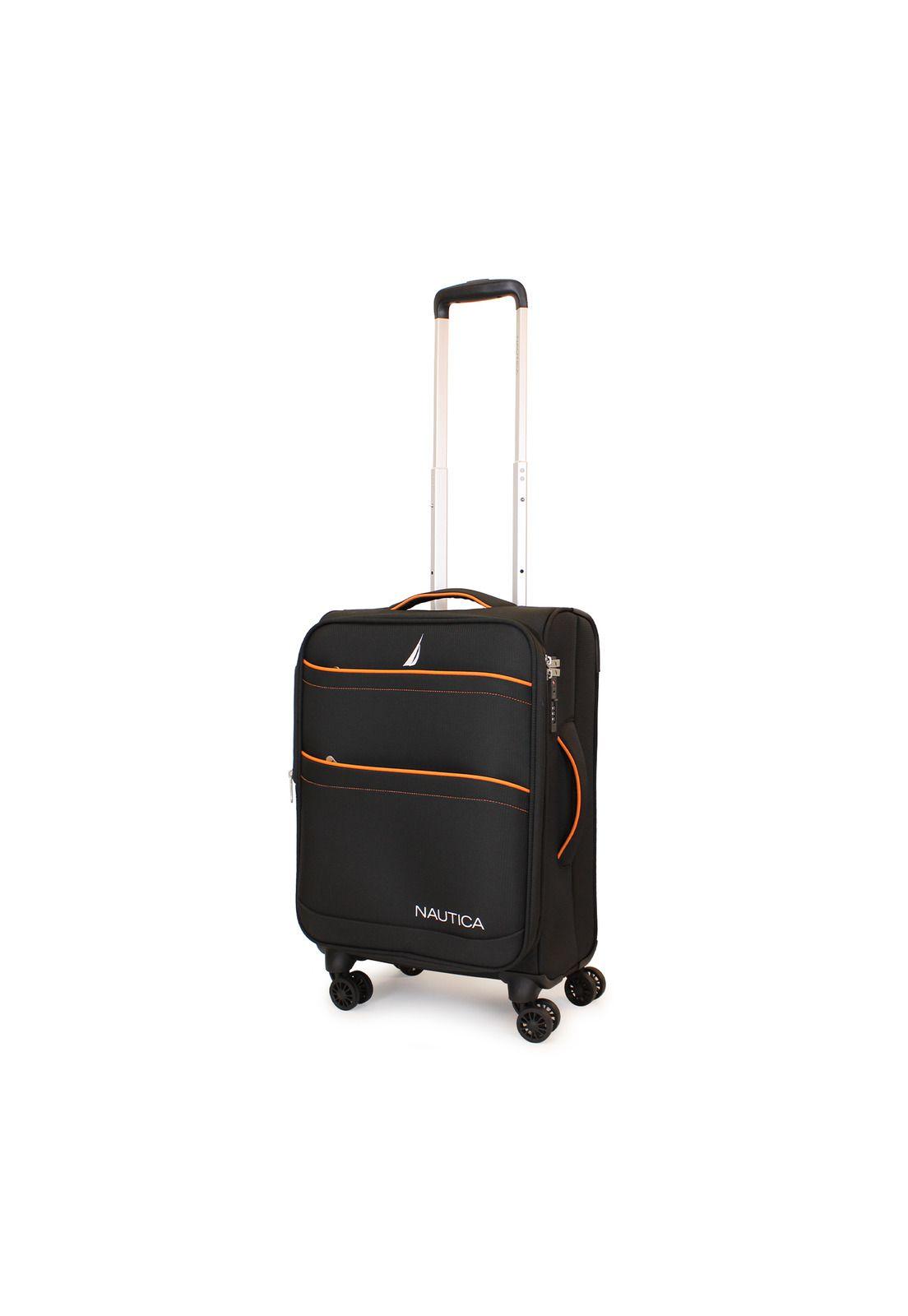 Maleta de tela S de cabina Nautica Lisboa 10kg negra-5