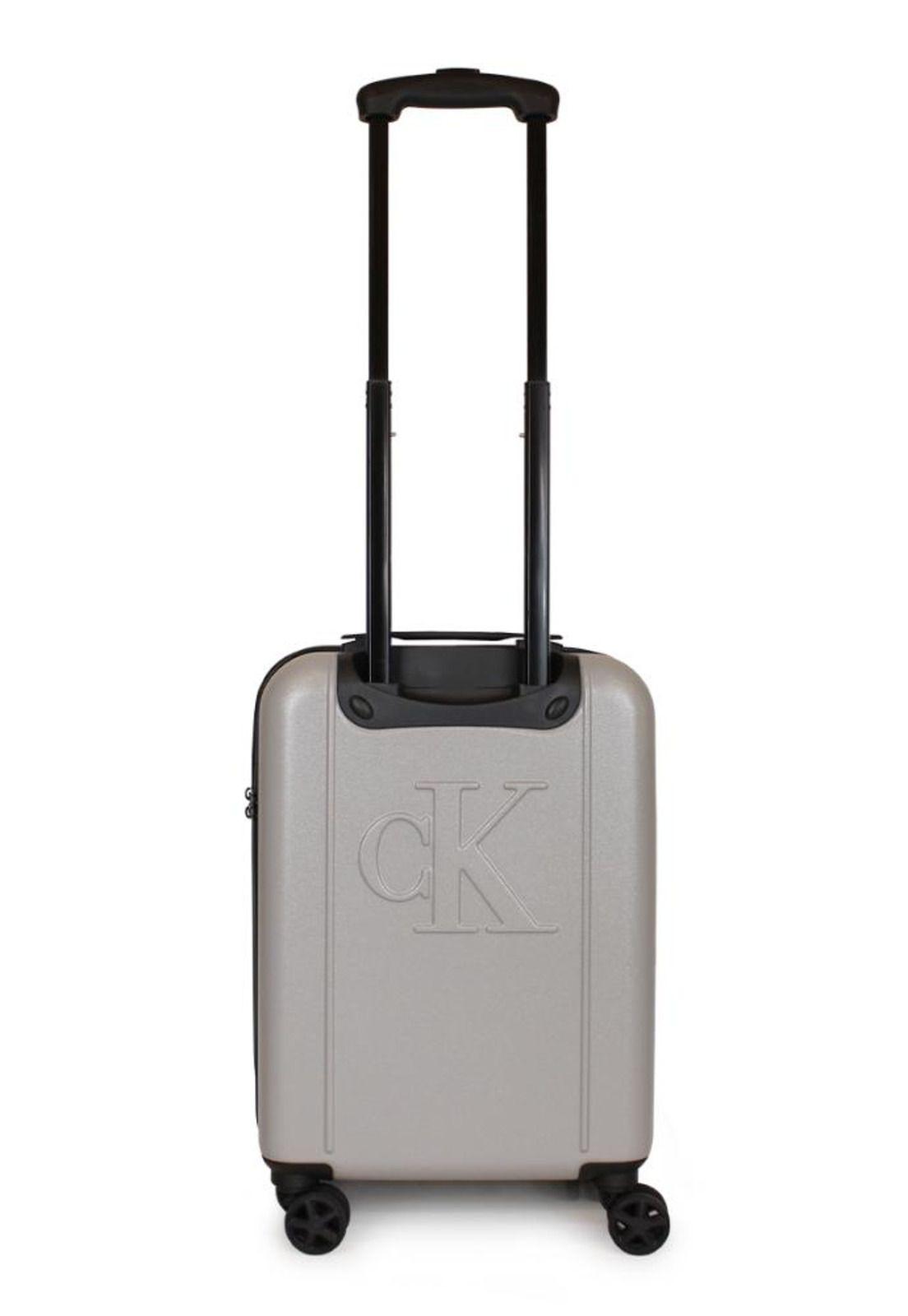 Maleta S de Cabina Cadillac 10kg gris Calvin Klein-8
