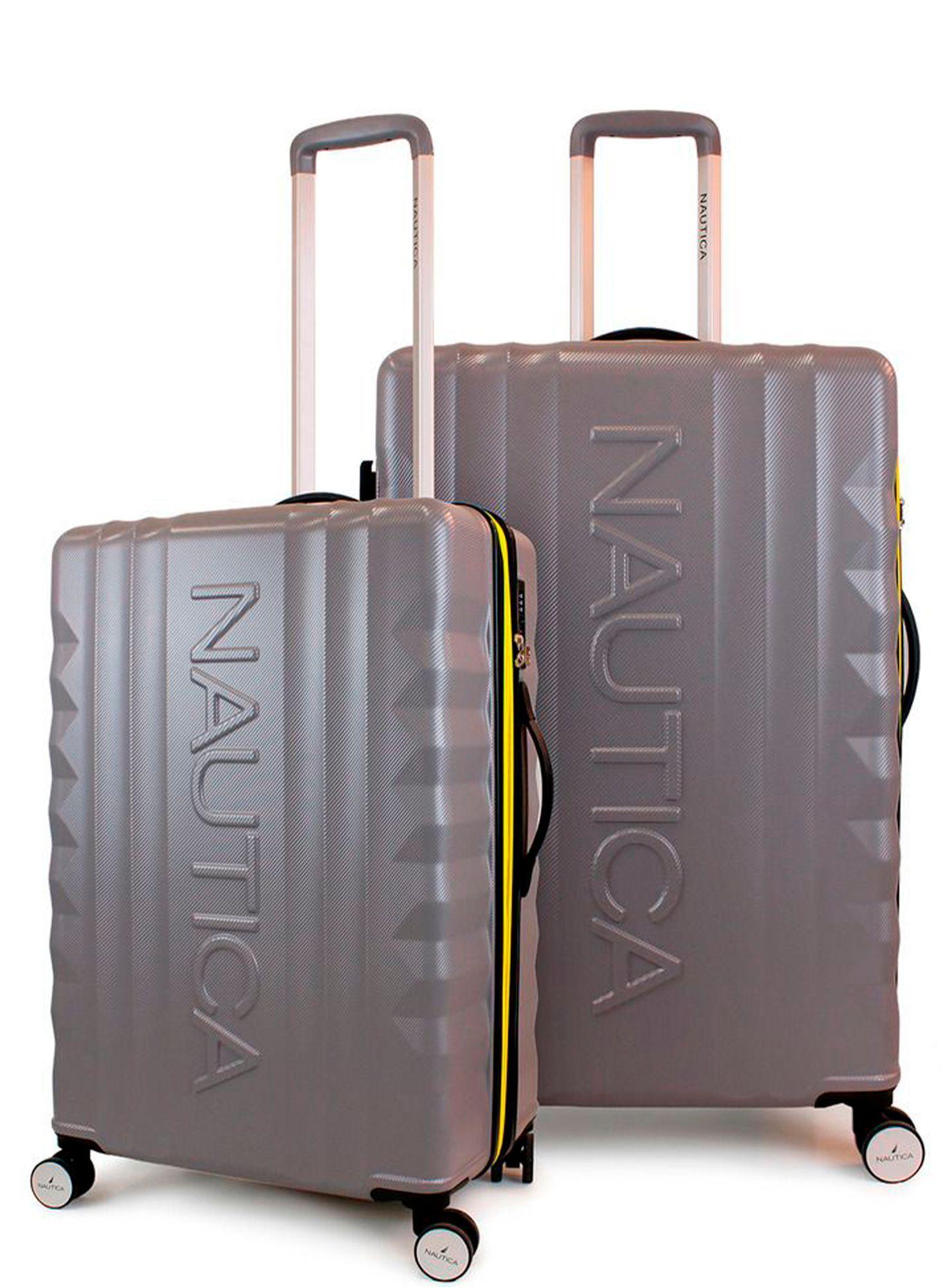 Pack 2 maletas Nautica M+L Polonia 20kg y 23kg gris-0