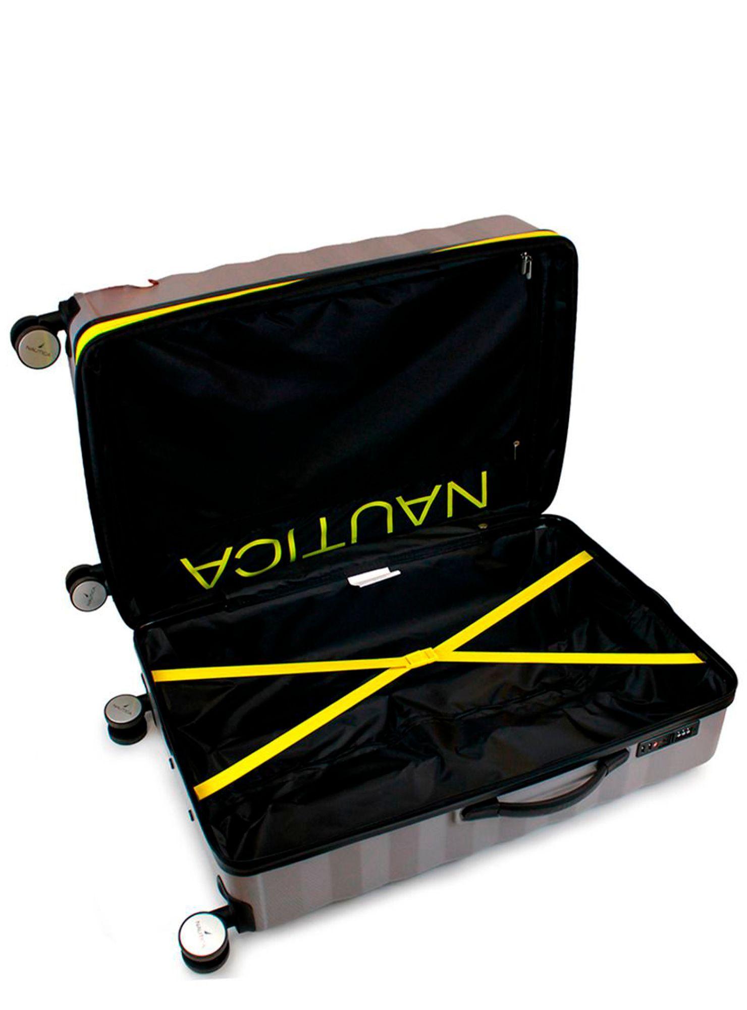 Pack 2 maletas Nautica M+L Polonia 20kg y 23kg gris-1