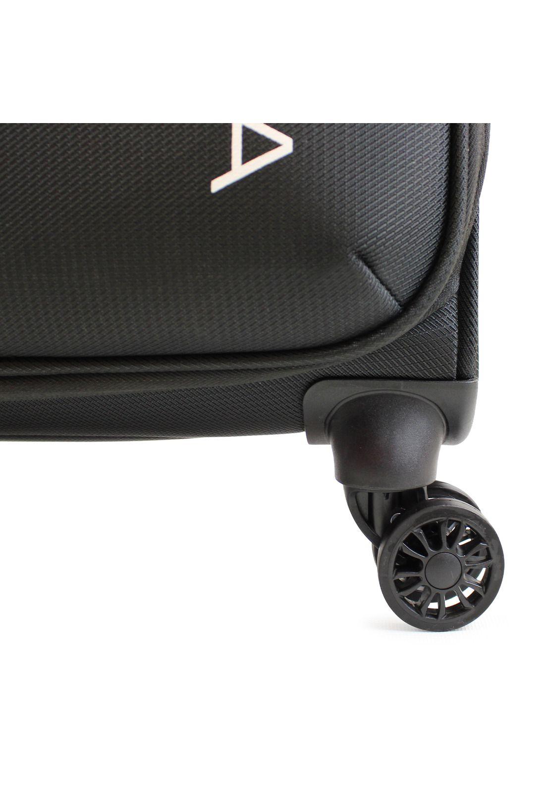 Maleta de tela S de cabina Nautica Munich 10kg negra-4