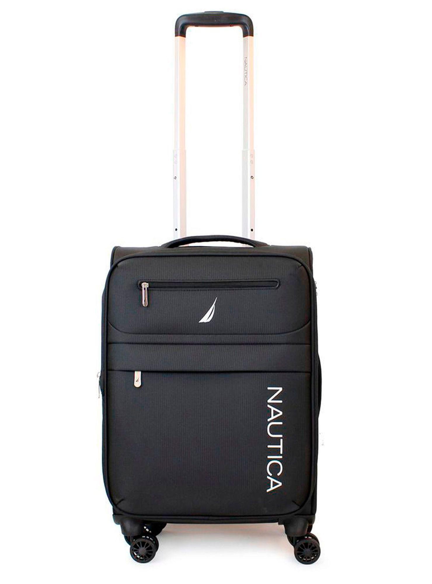 Maleta blanda de tela S de cabina Nautica Munich 10kg negra-0