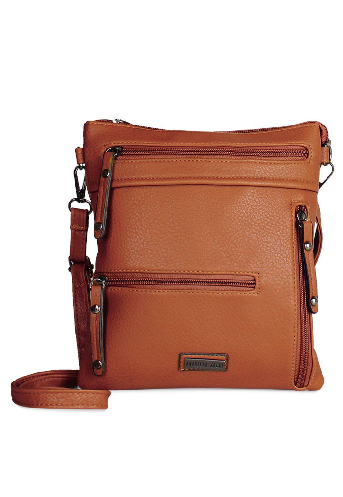 Cartera bandolera Luna café Anabella Sachi-3