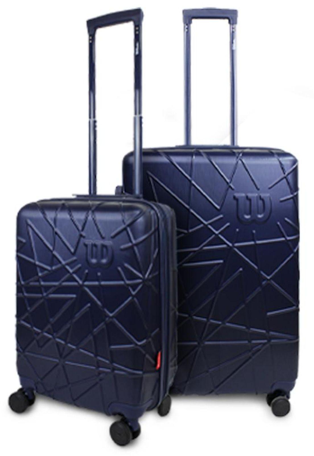 Pack 2 Maletas de viaje S+M East Coast azul Wilson-0