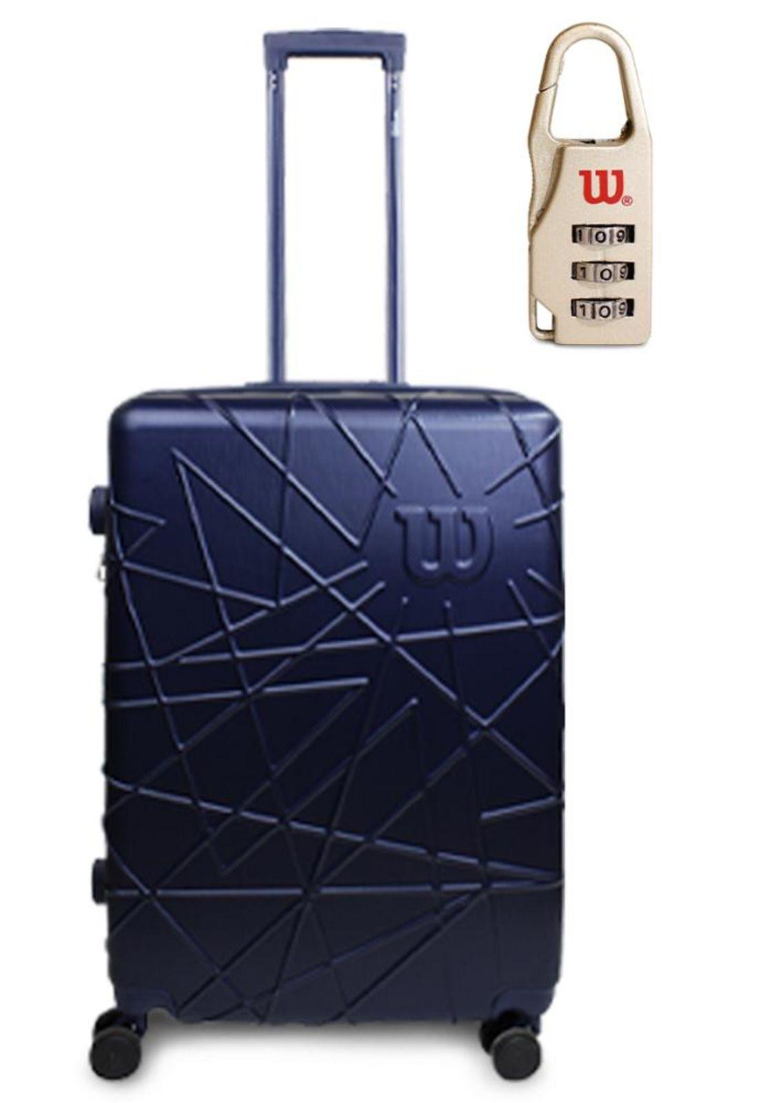 Pack 2 Maletas de viaje S+M East Coast azul Wilson-4
