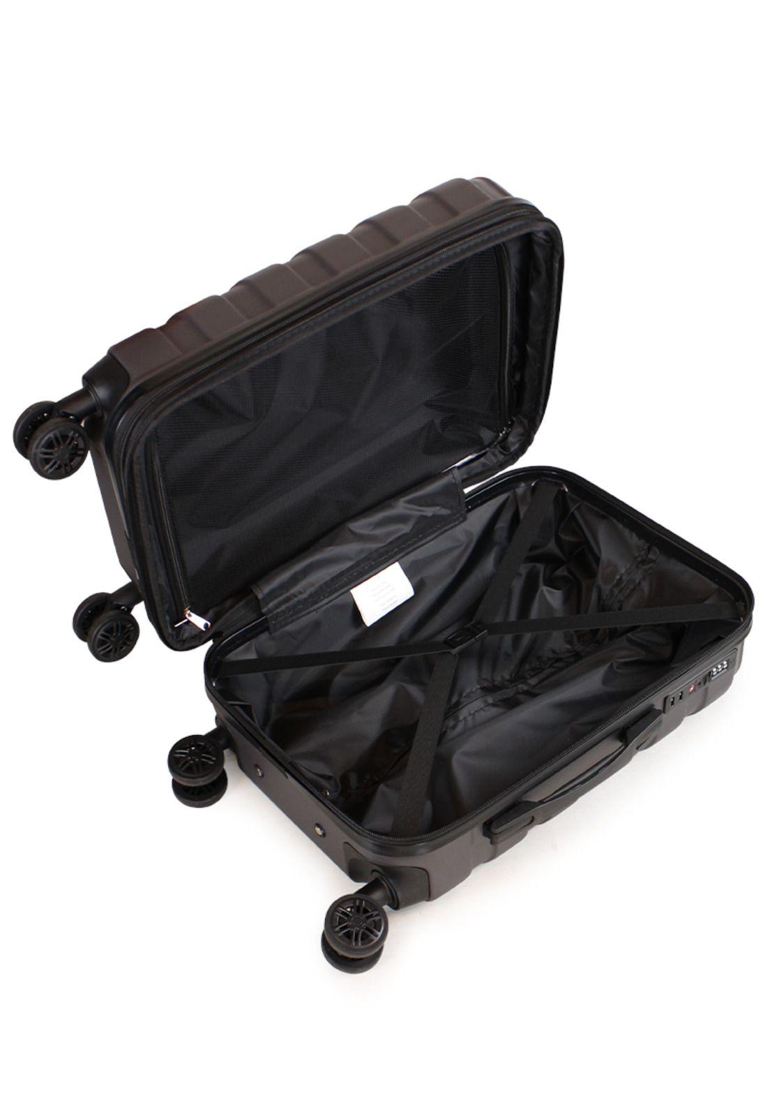 Maleta cabina Soho S 10kg gris Nautica-1