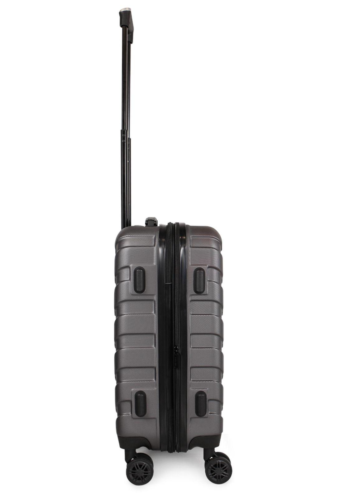 Maleta cabina Soho S 10kg gris Nautica-8