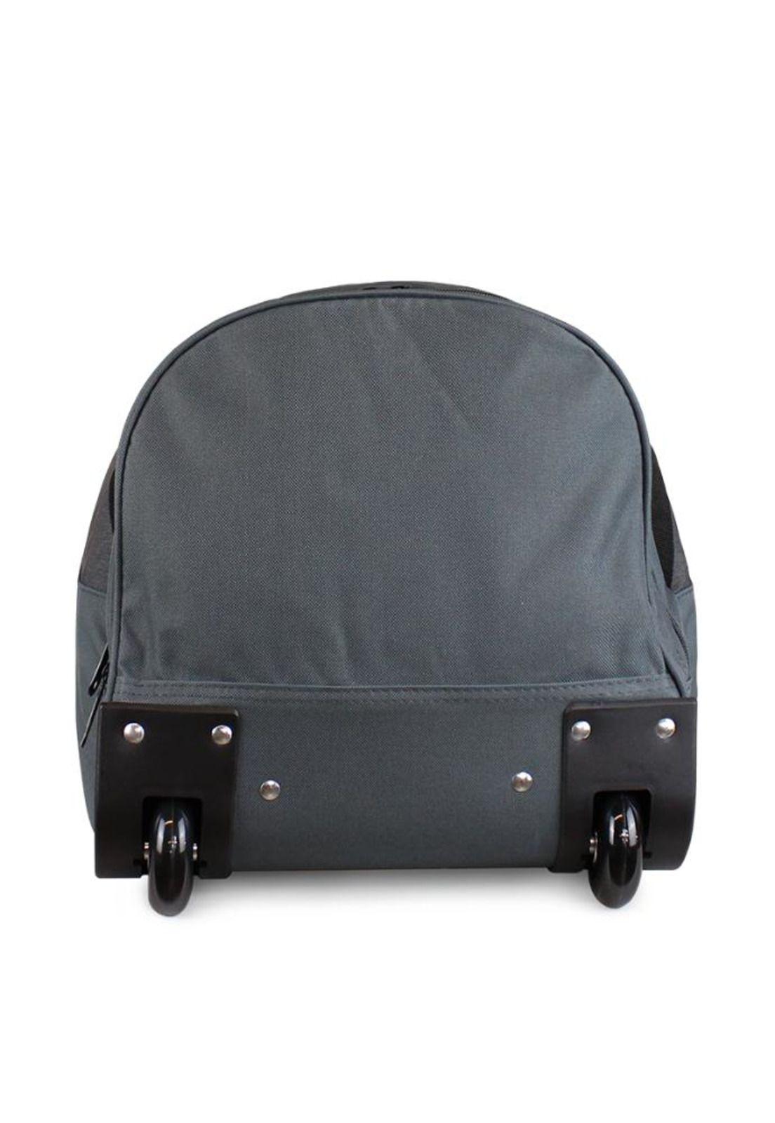 Bolso de viaje con ruedas Kross L 131 lts gris + Candado F-5