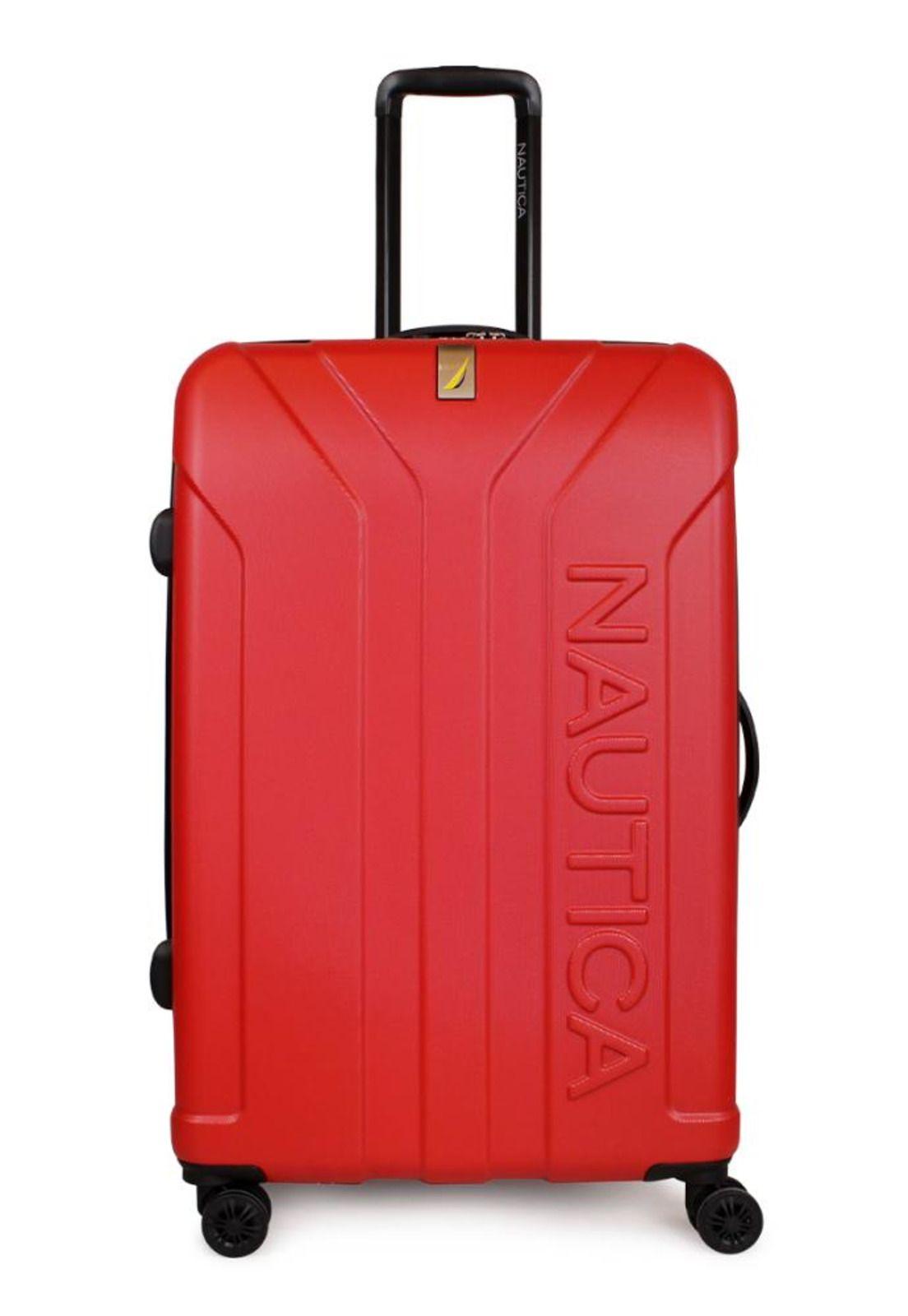 Set 3 maletas Prime S+M+L roja Nautica-5