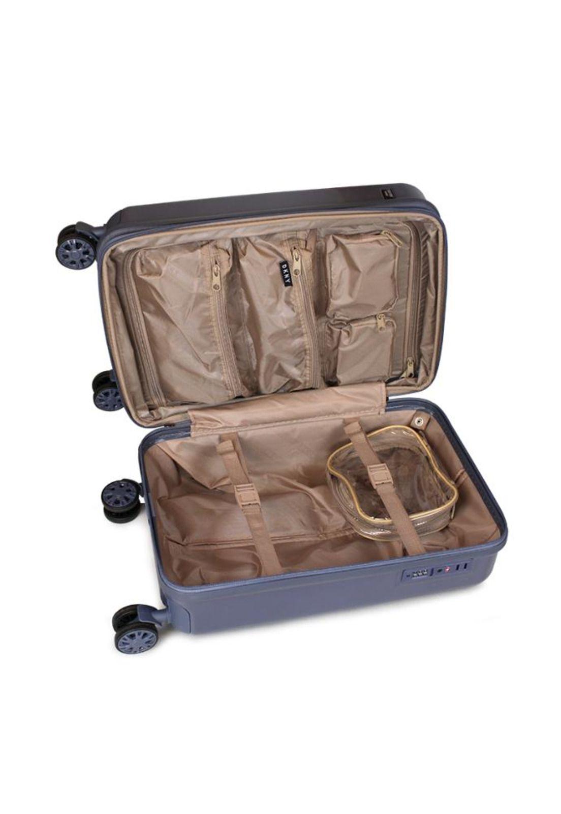Pack 2 Maletas Donna Karan Elite S 10kg + L 23kg azul DKNY-2