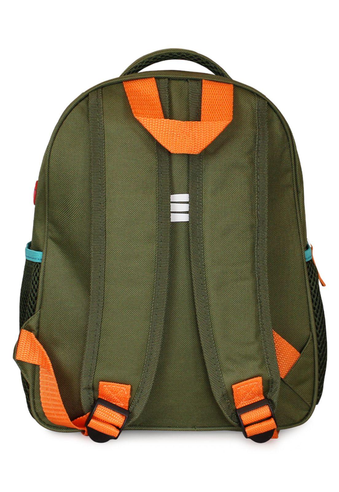 Mochila infantil unisex Fusion verde multicolor Wilson-3