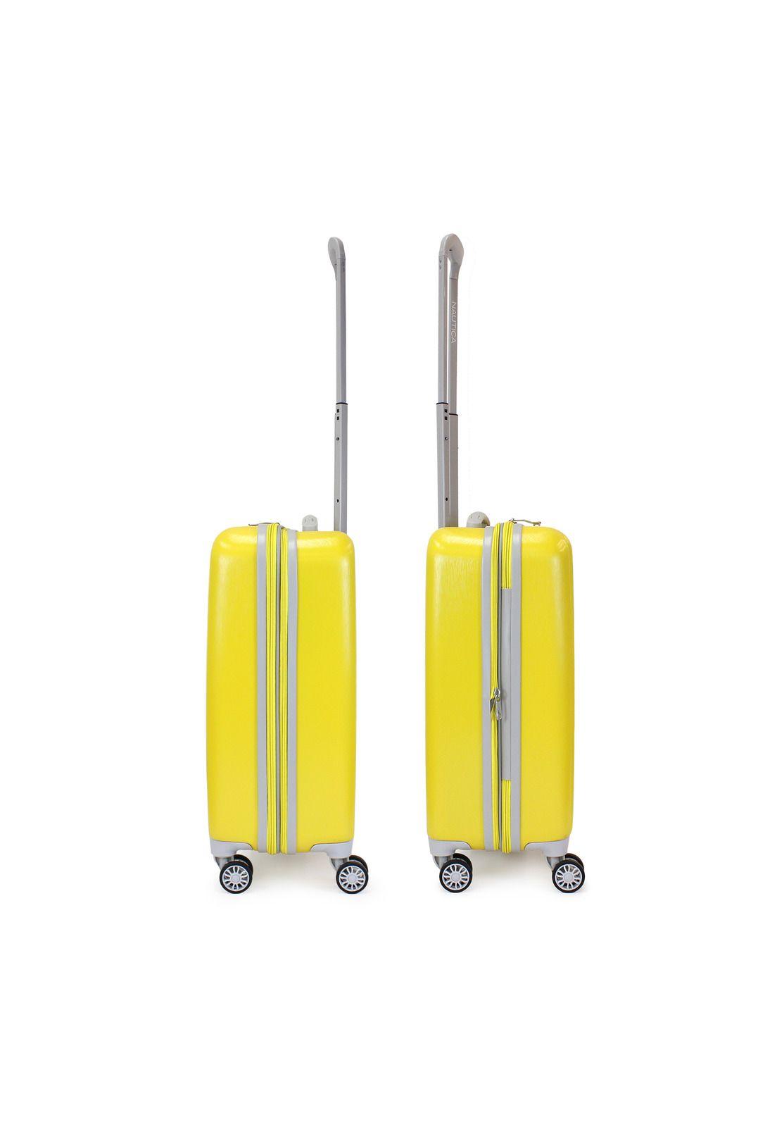 Pack Maleta cabina 10kg Summer amarilla + Toalla de playa Nautica-6