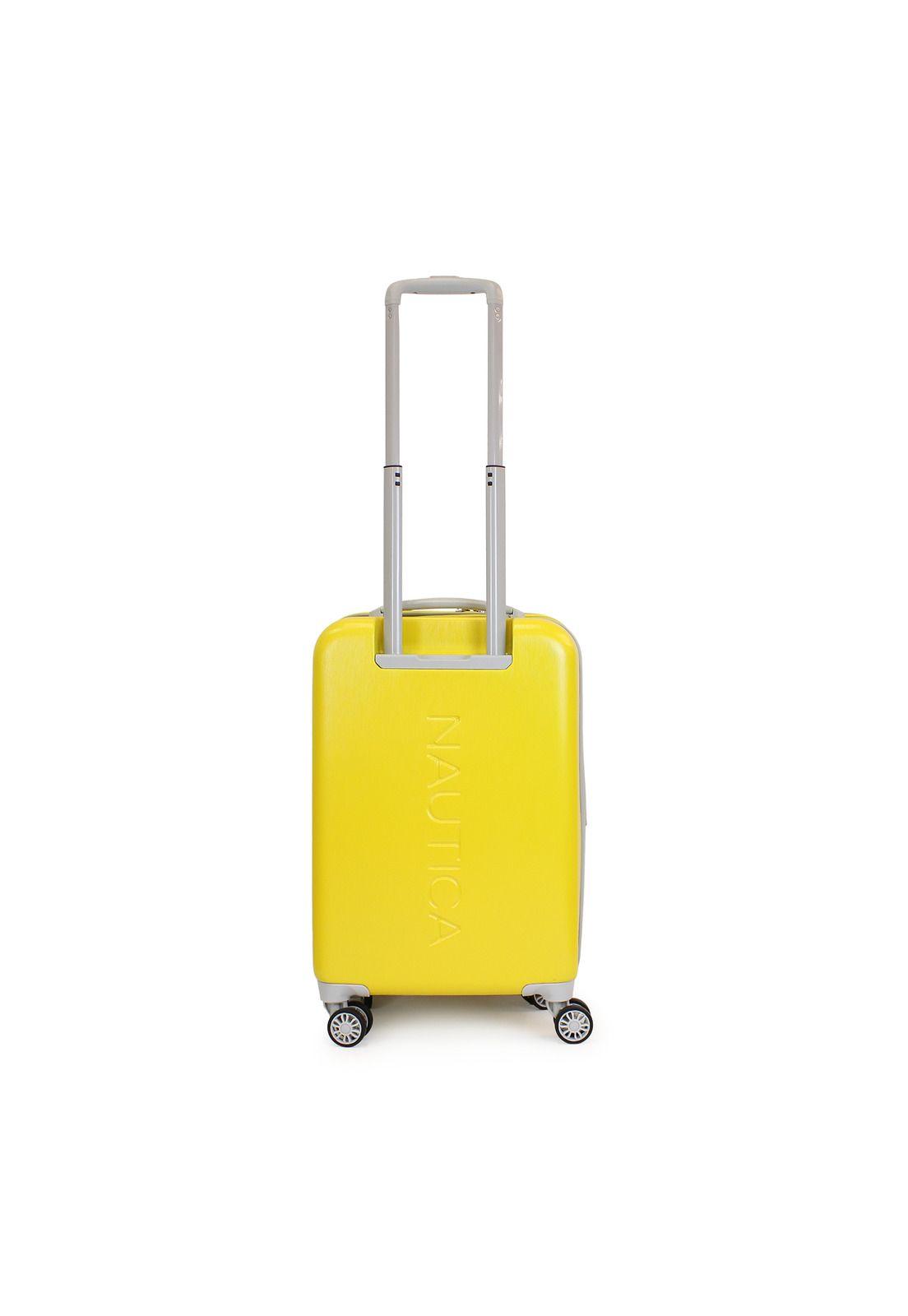 Pack Maleta cabina 10kg Summer amarilla + Toalla de playa Nautica-7