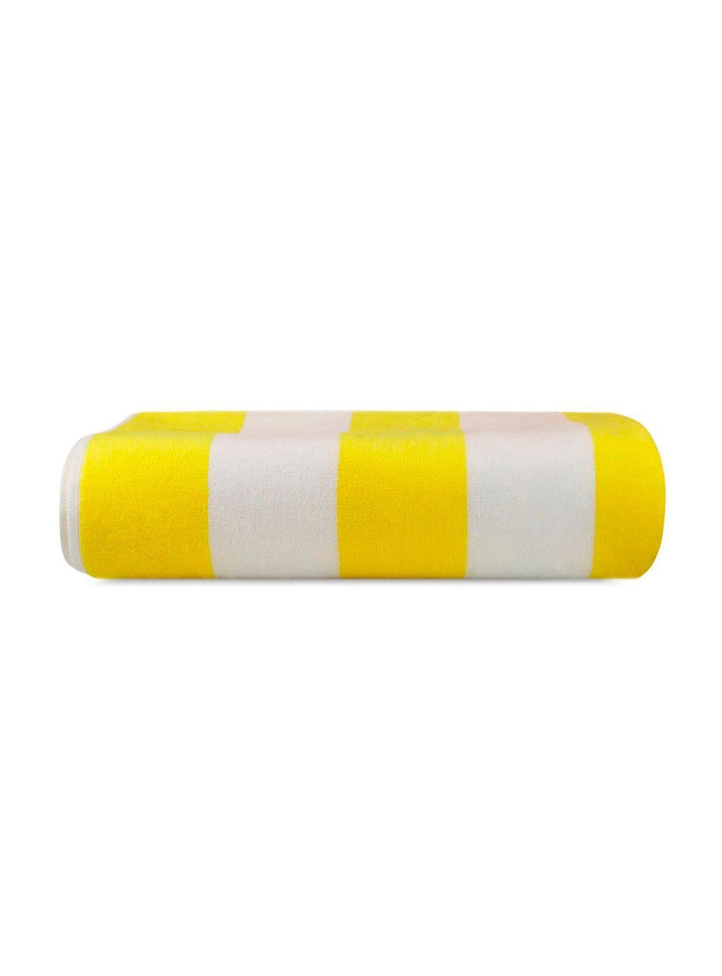 Pack Maleta cabina 10kg Summer amarilla + Toalla de playa Nautica-1