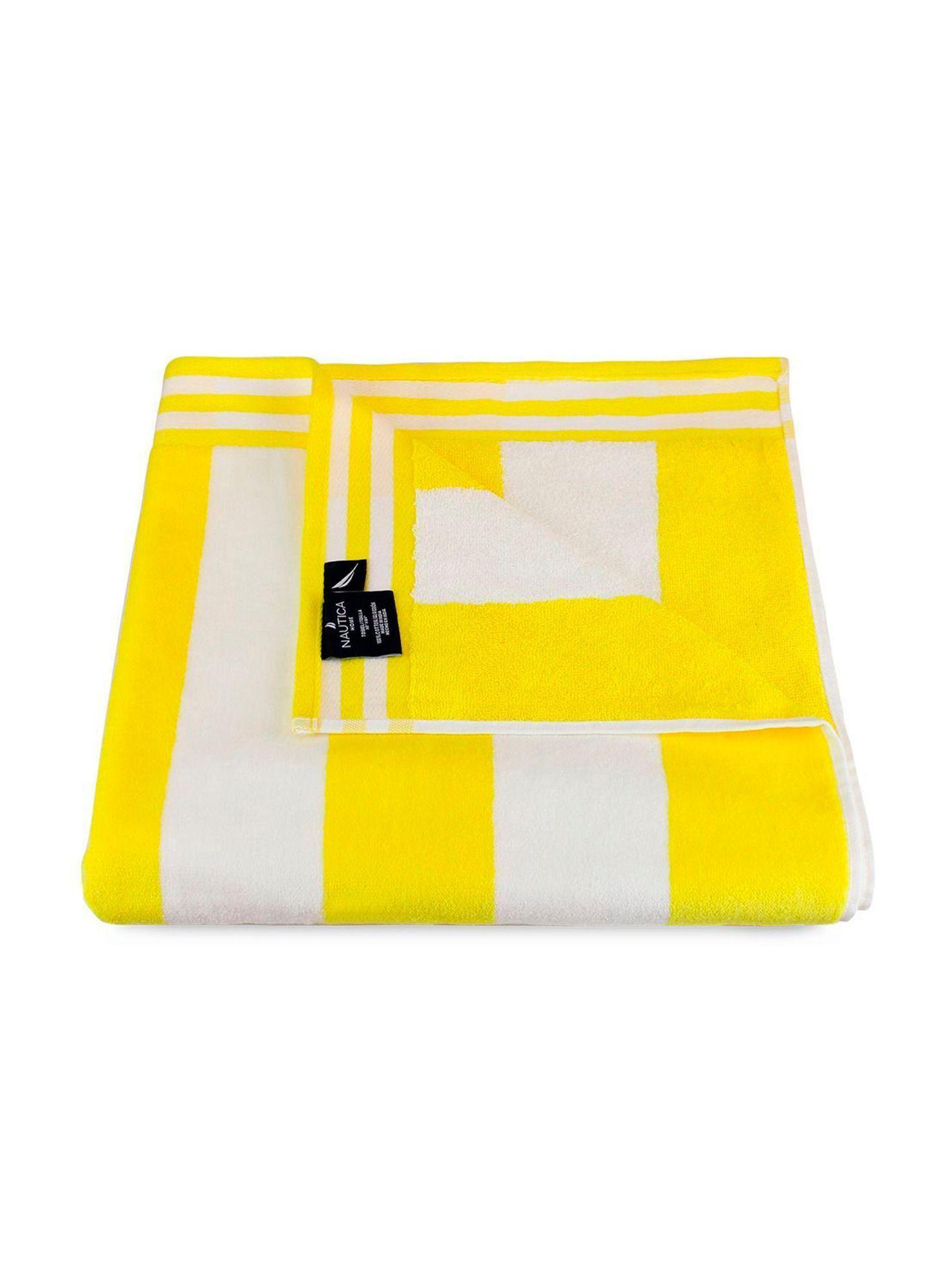 Pack Maleta cabina 10kg Summer amarilla + Toalla de playa Nautica-2