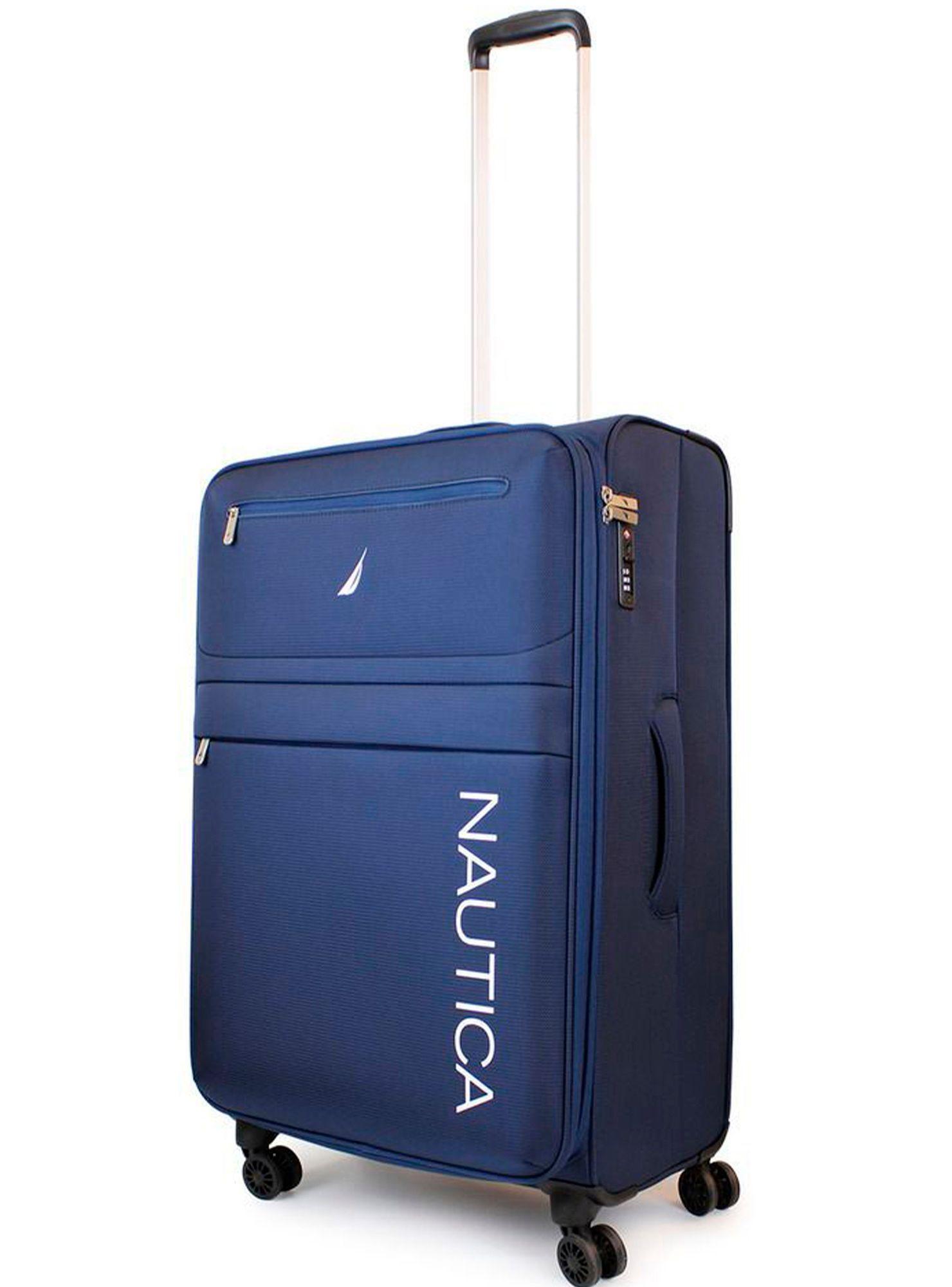 Pack 2 maletas blandas de tela M+L Nautica Munich 20k y 23k azul-4