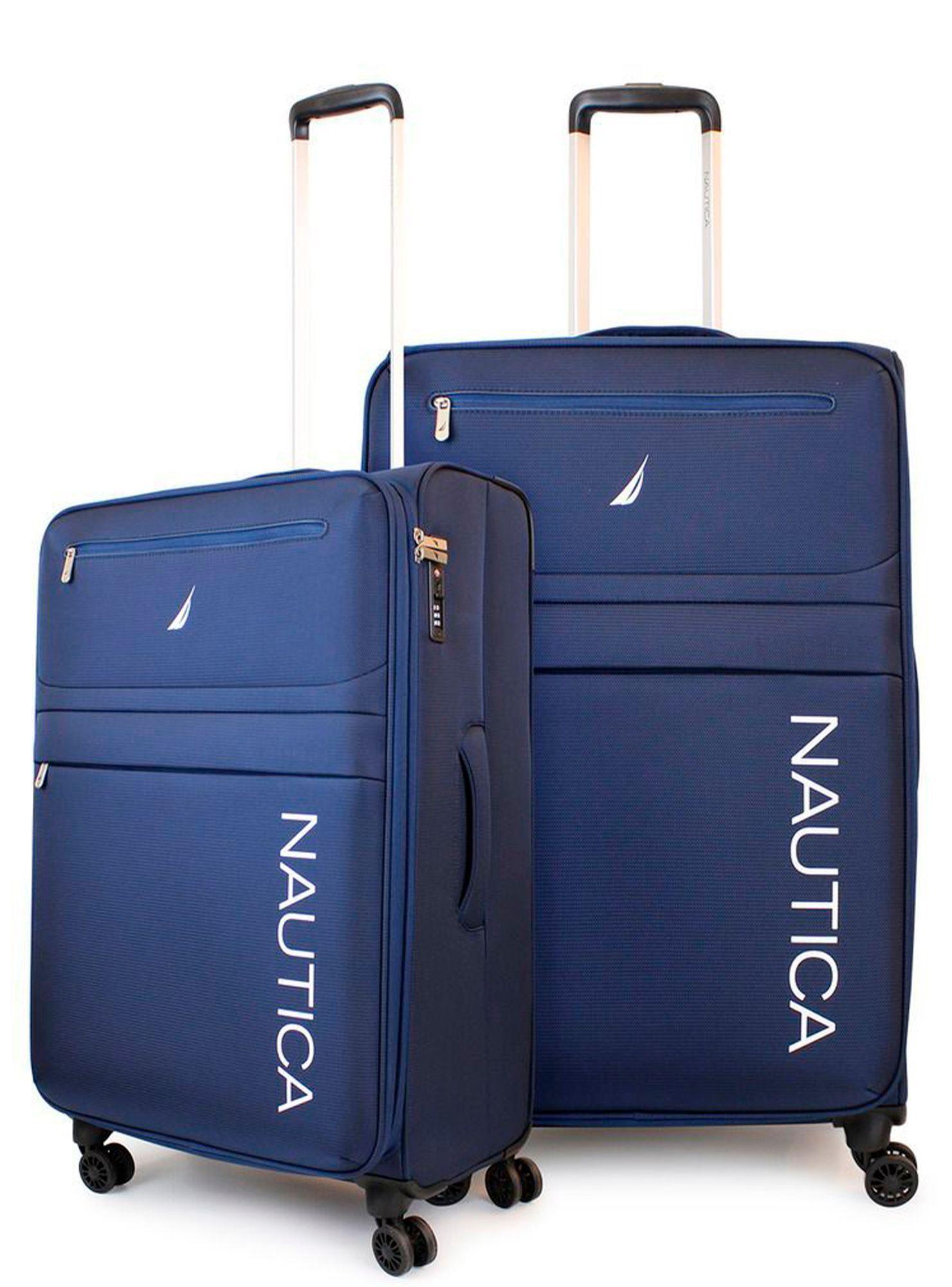 Pack 2 maletas blandas de tela M+L Nautica Munich 20k y 23k azul-0