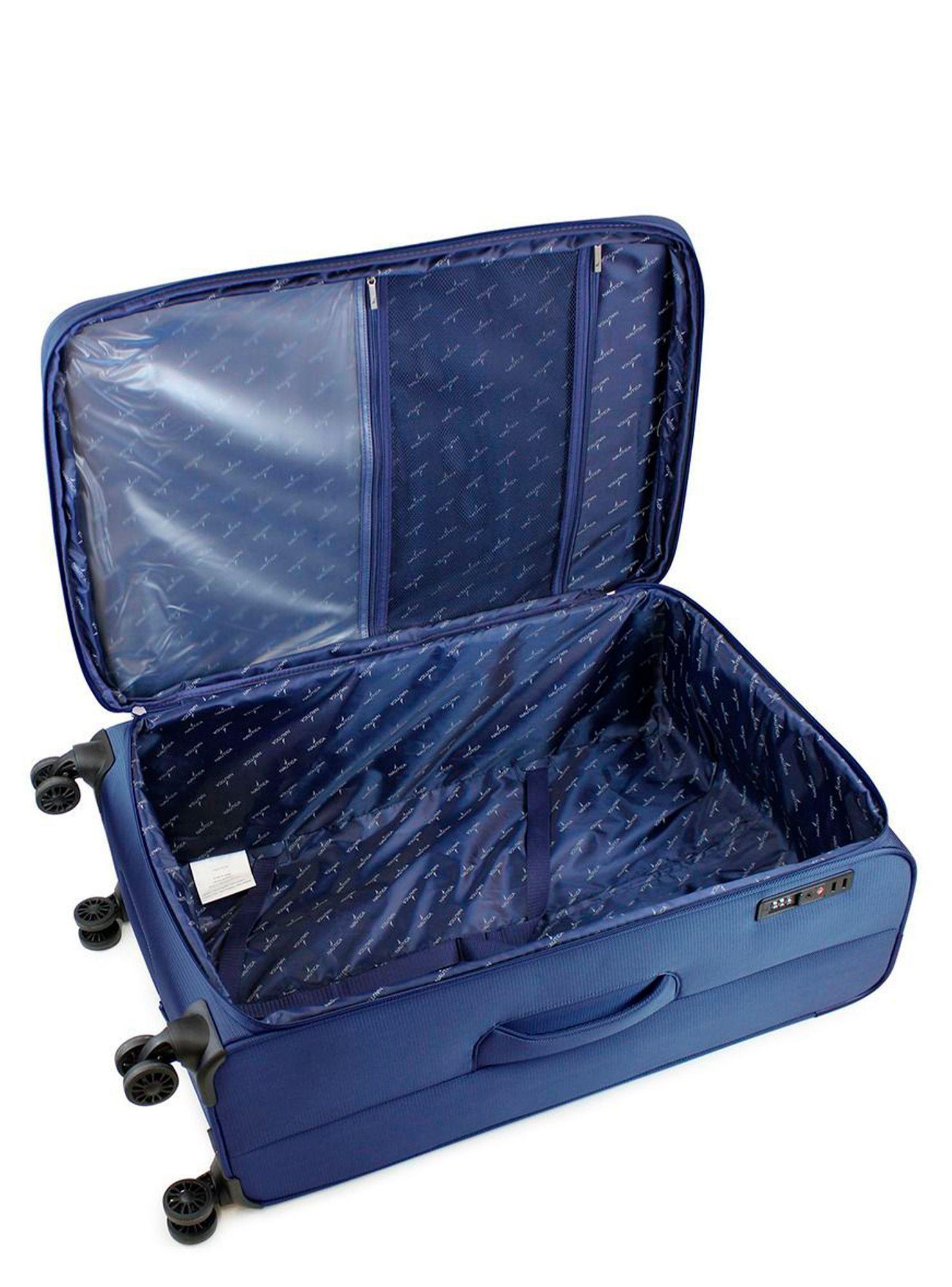 Pack 2 maletas blandas de tela M+L Nautica Munich 20k y 23k azul-1