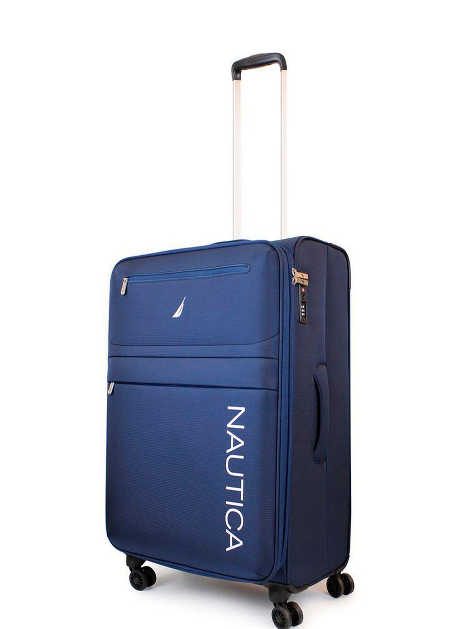 Pack 2 maletas blandas de tela M+L Nautica Munich 20k y 23k azul-3