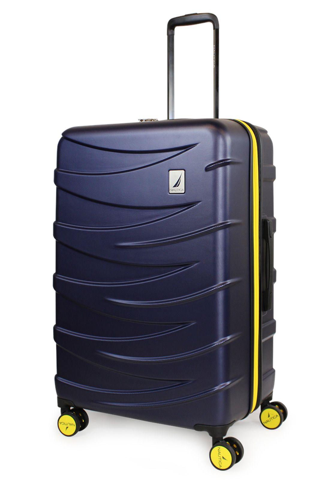 Maleta grande Mónaco azul L 23kg Nautica-5