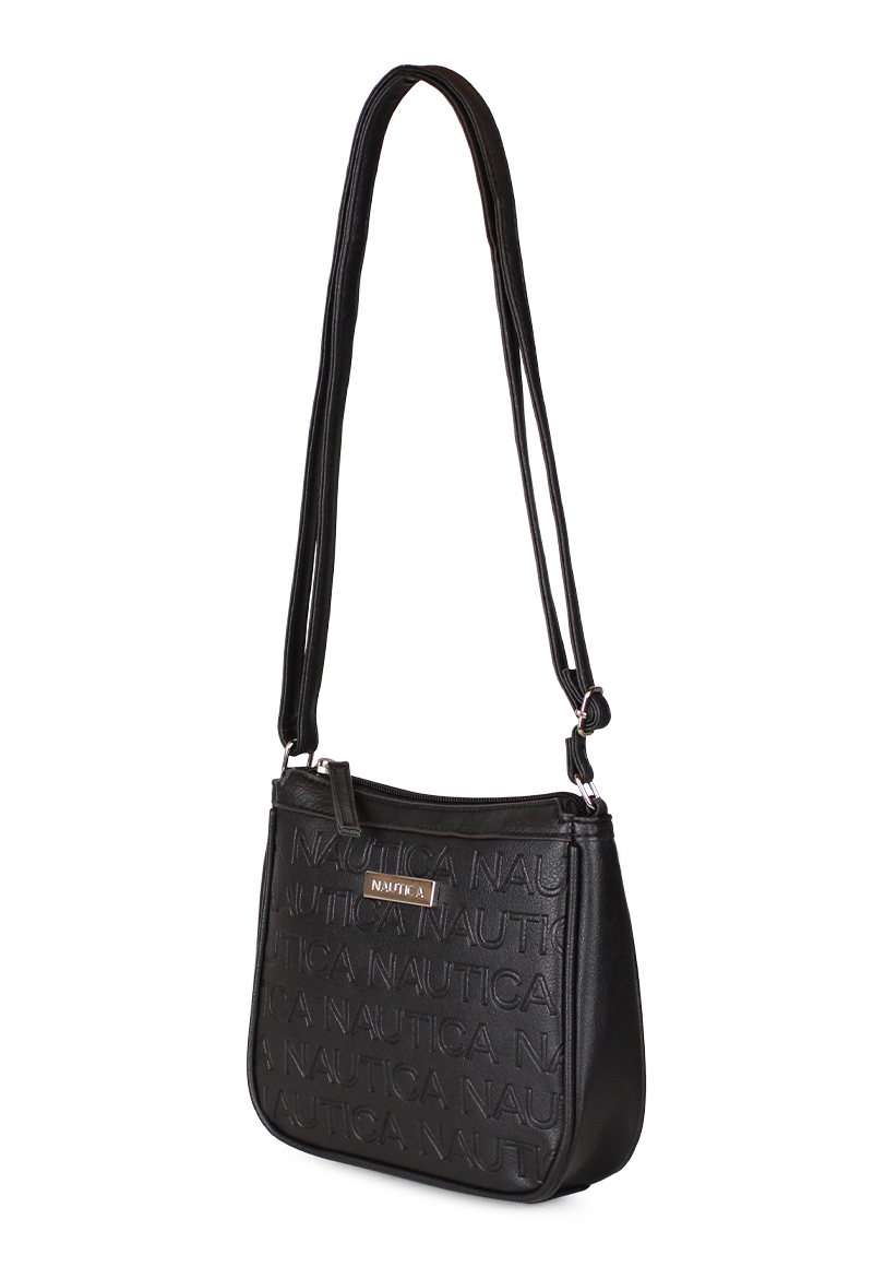 Pack Nautica Mochila Queen + bandolera Princess + Cartera Lady negra-3