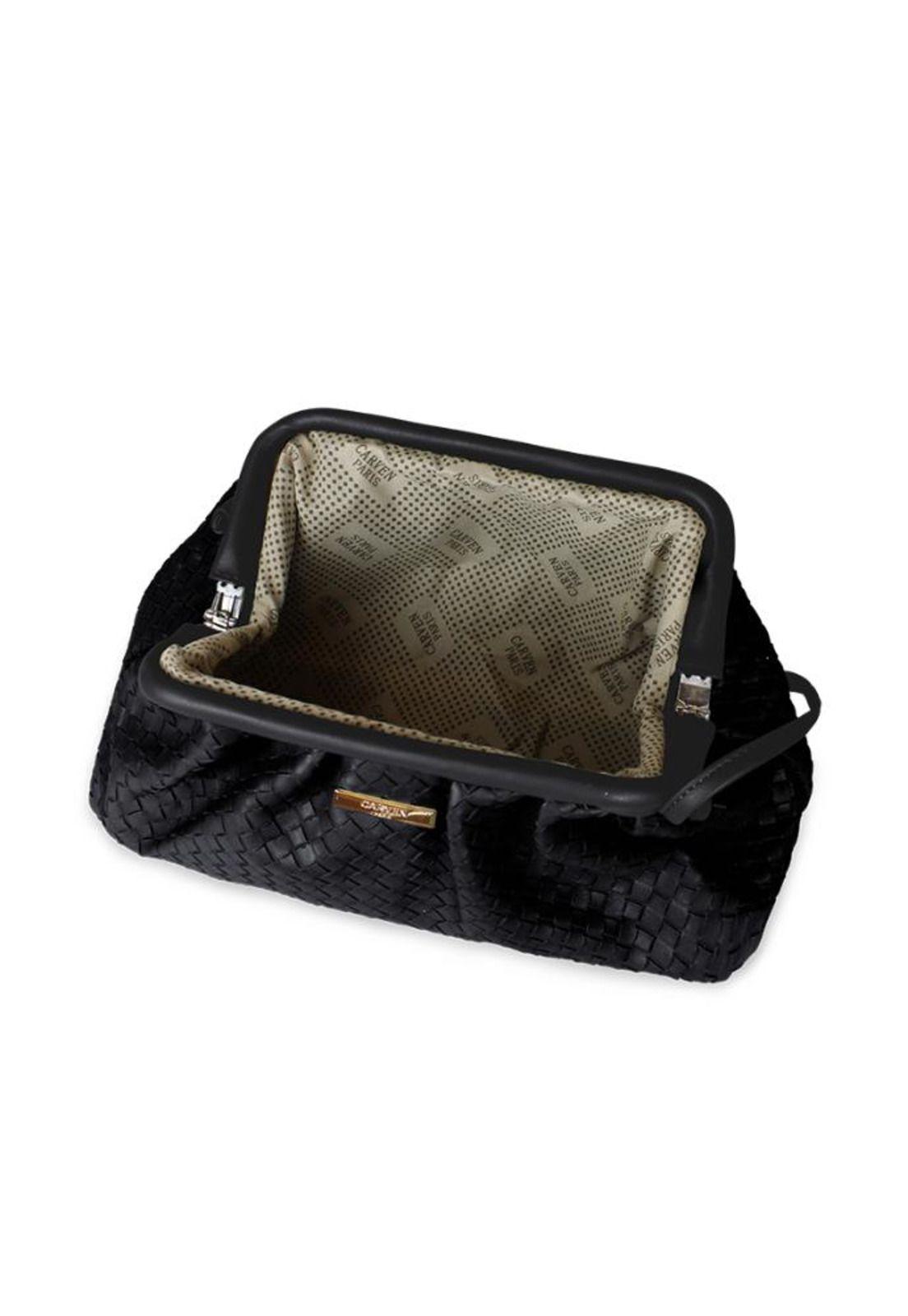Cartera Freya negra Carven-2