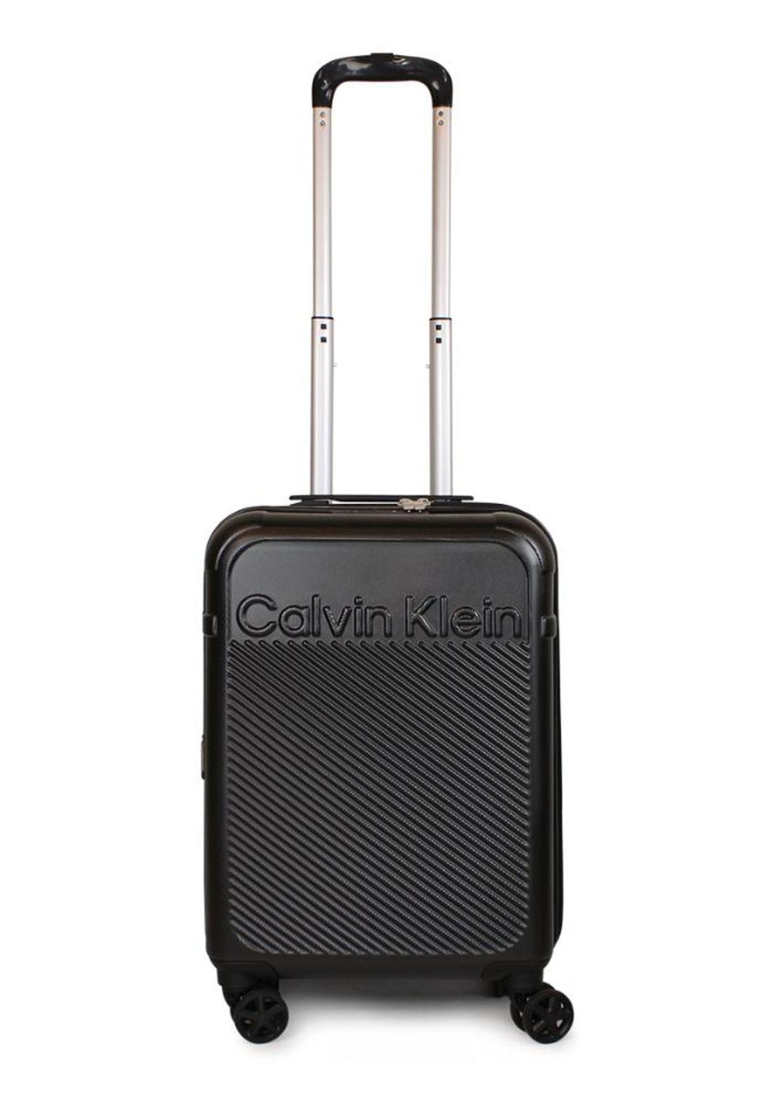 Pack 2 maletas Expression S de cabina 10kg + grande 23kg negra Calvin Klein-5