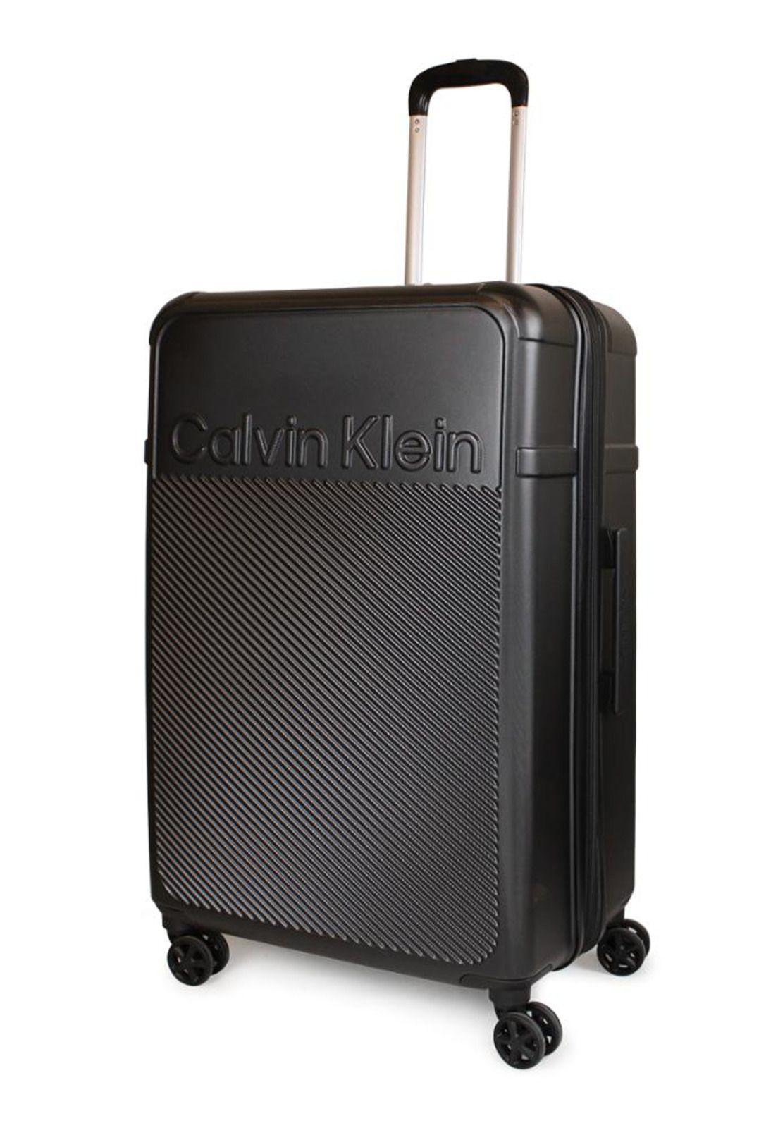 Pack 2 maletas Expression S de cabina 10kg + grande 23kg negra Calvin Klein-7